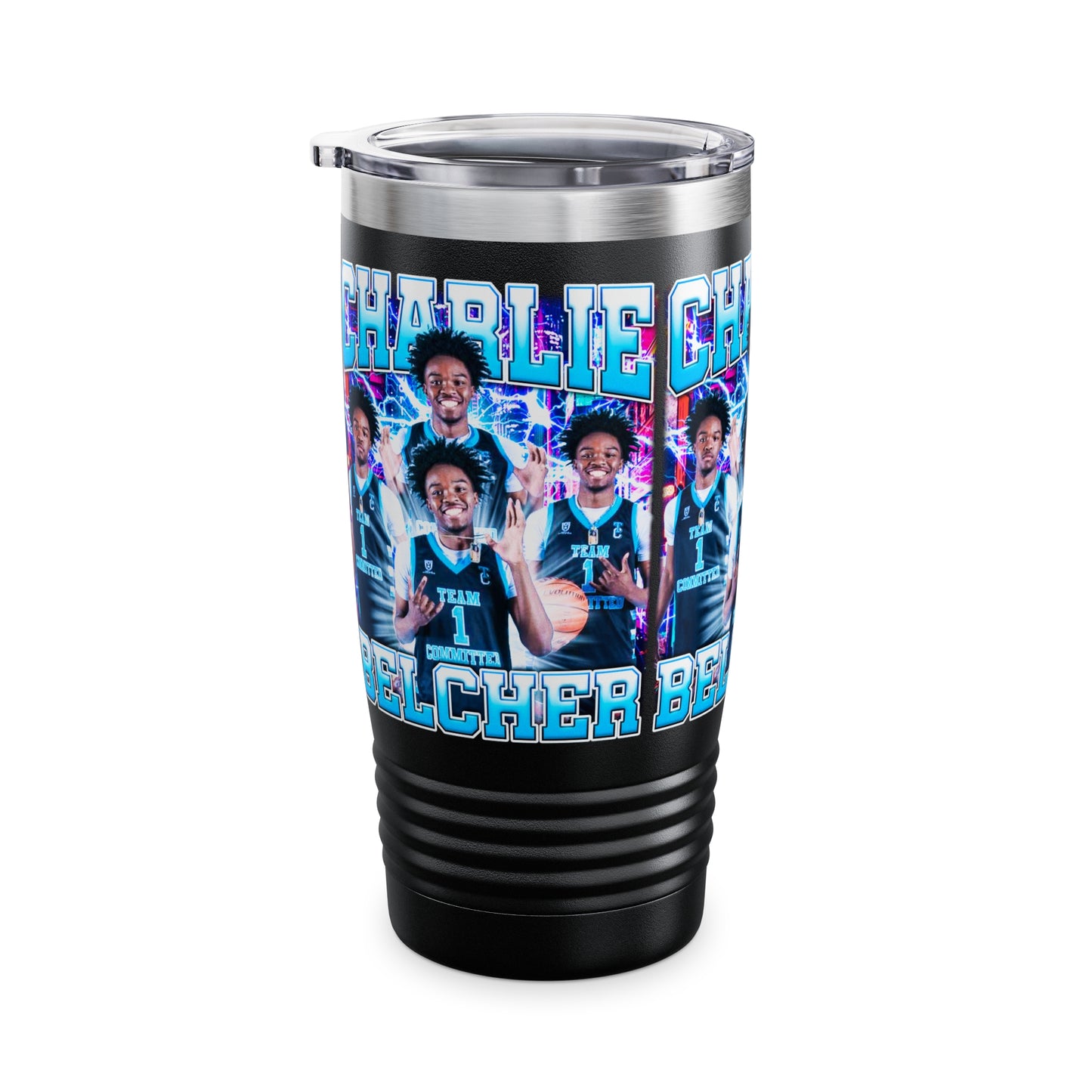 Charlie Belcher Stainless Steel Tumbler