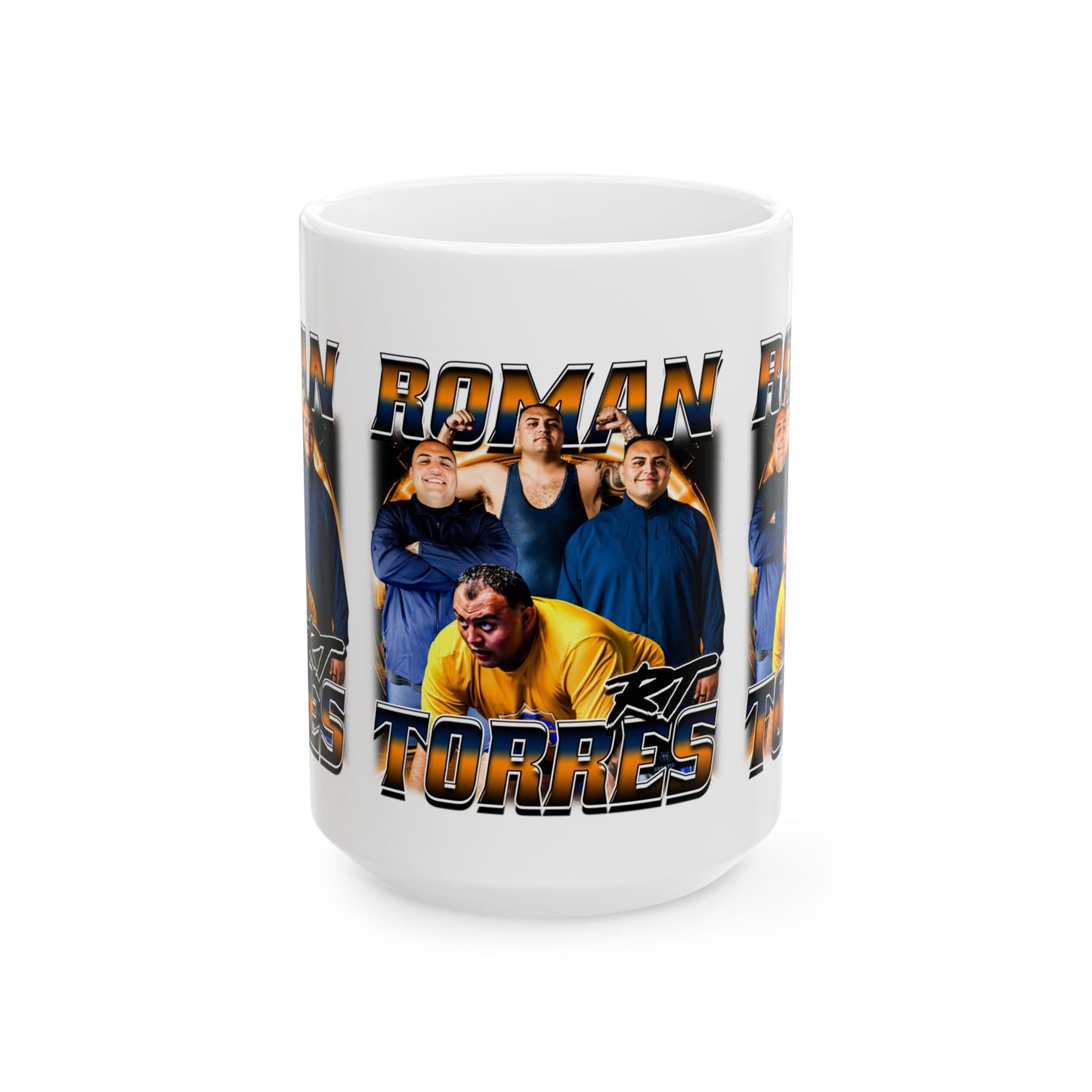 Roman Torres Ceramic Mug, (11oz, 15oz)