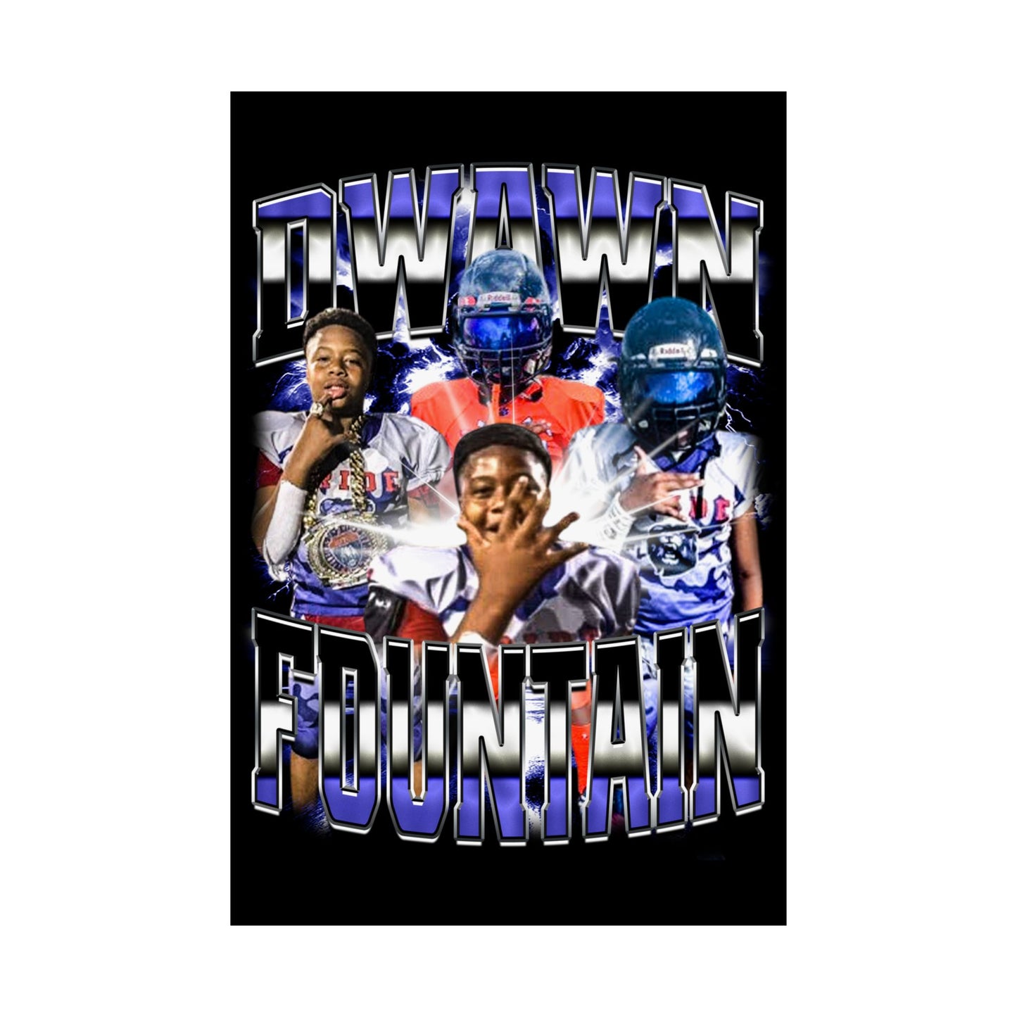 Dwawn Fountain Poster 24" x 36"
