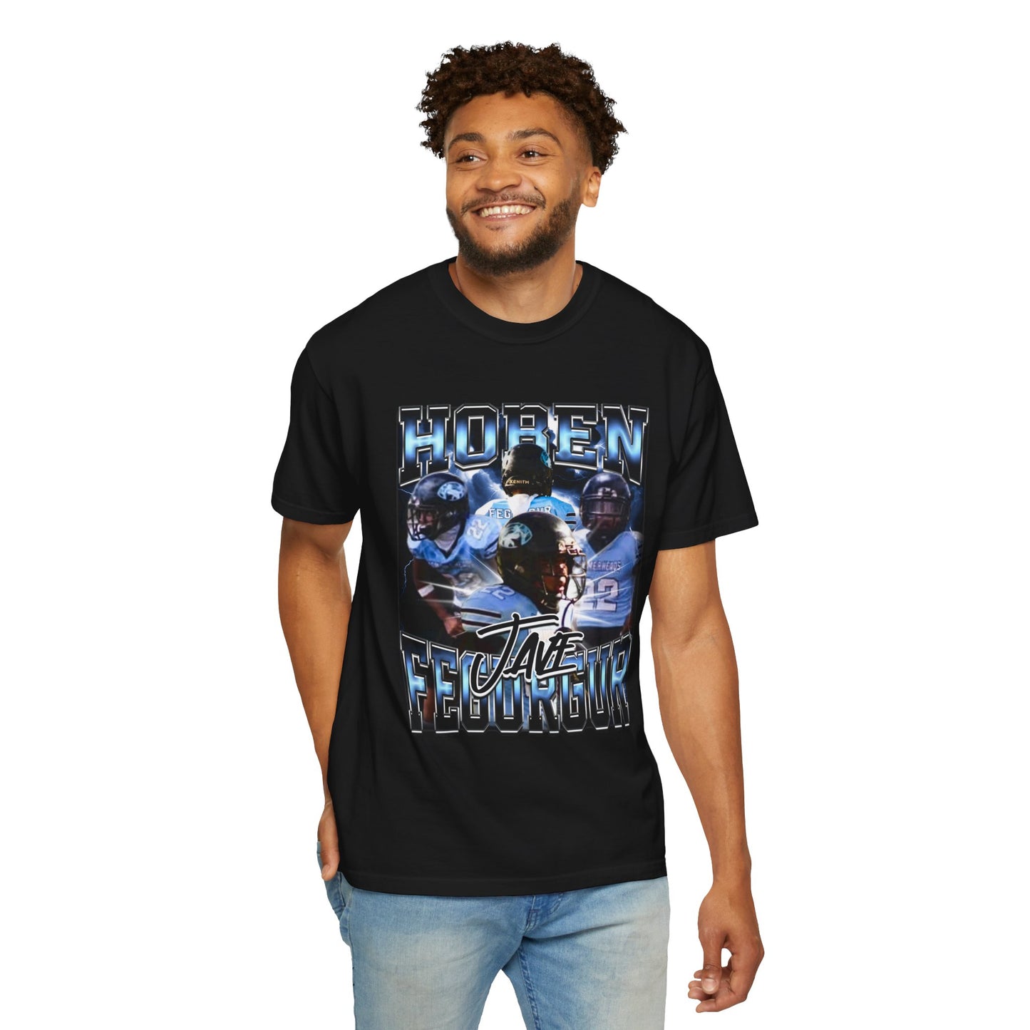 Hoben Jave Fegurgur Heavyweight Premium Tee