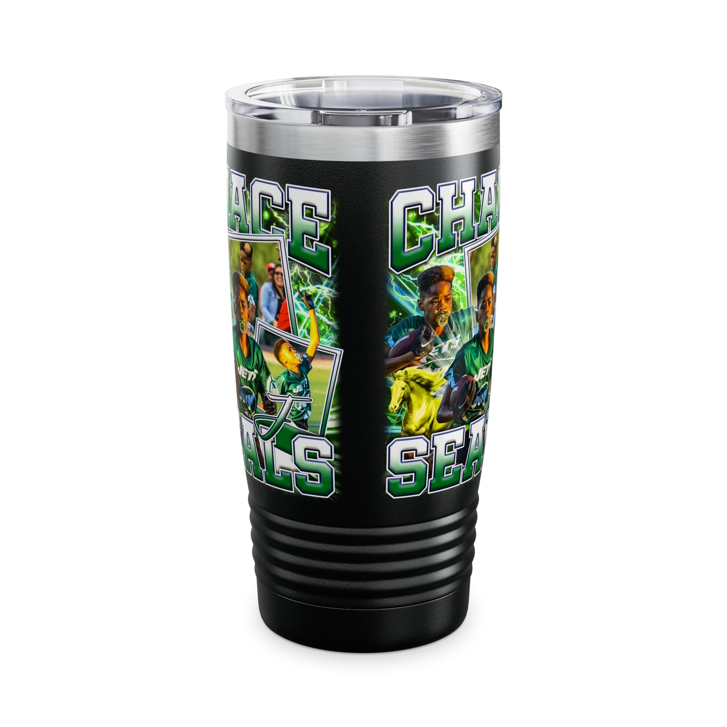 Chace J Seals Stainless Steel Tumbler