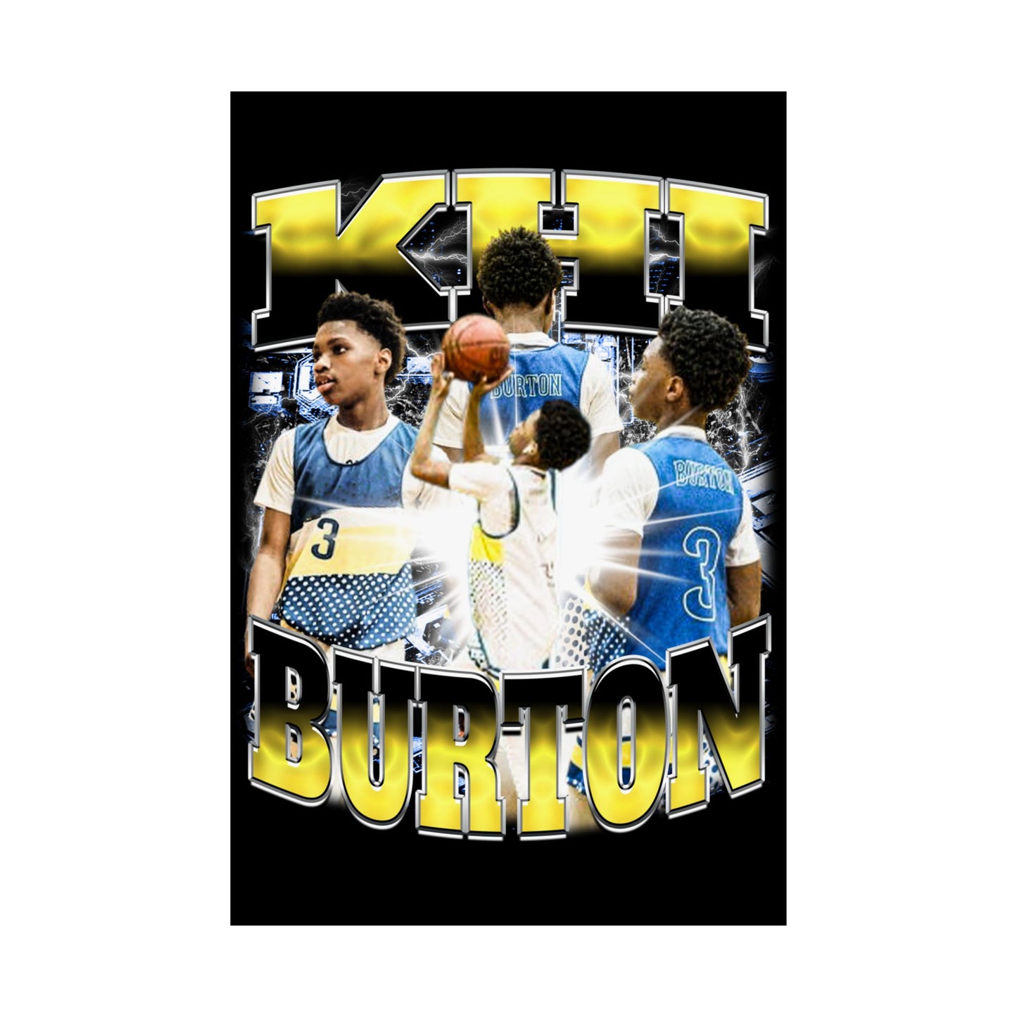 Khi Burton Poster 24" x 36"