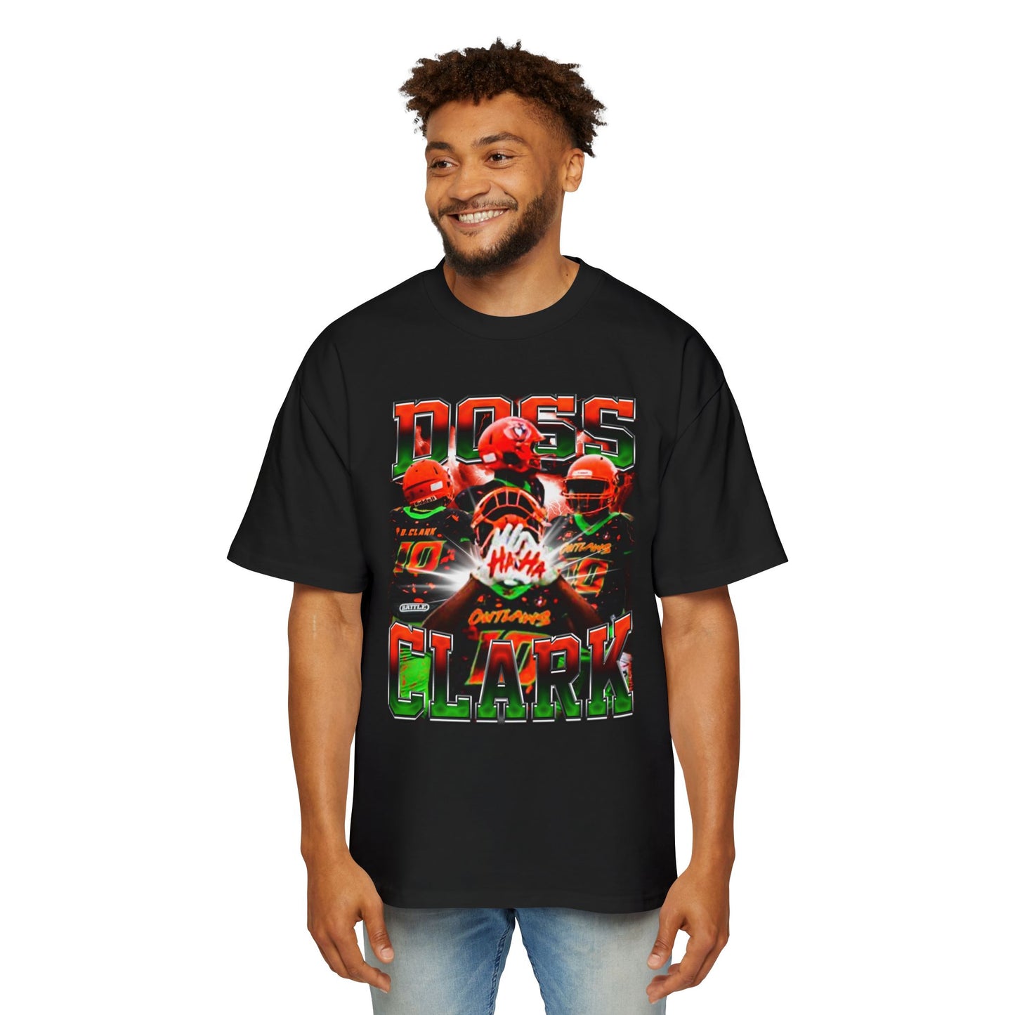 Doss Clark Oversized Retro Tee