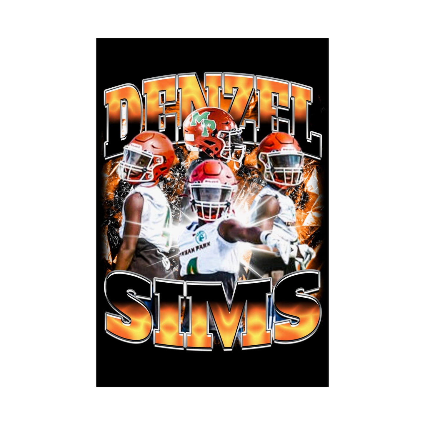 Denzel Sims Poster 24" x 36"