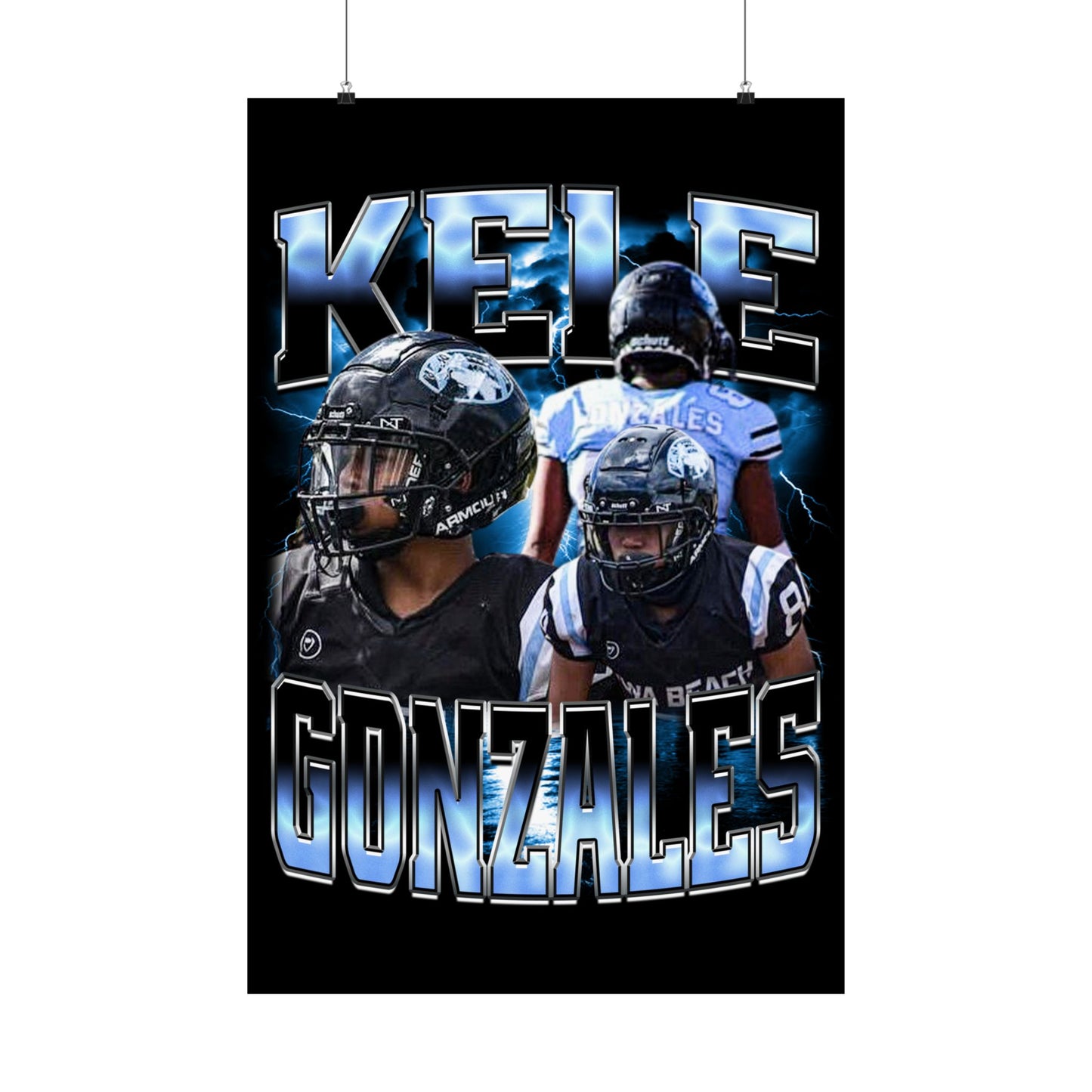 Kele Gonzales Poster 24" x 36"