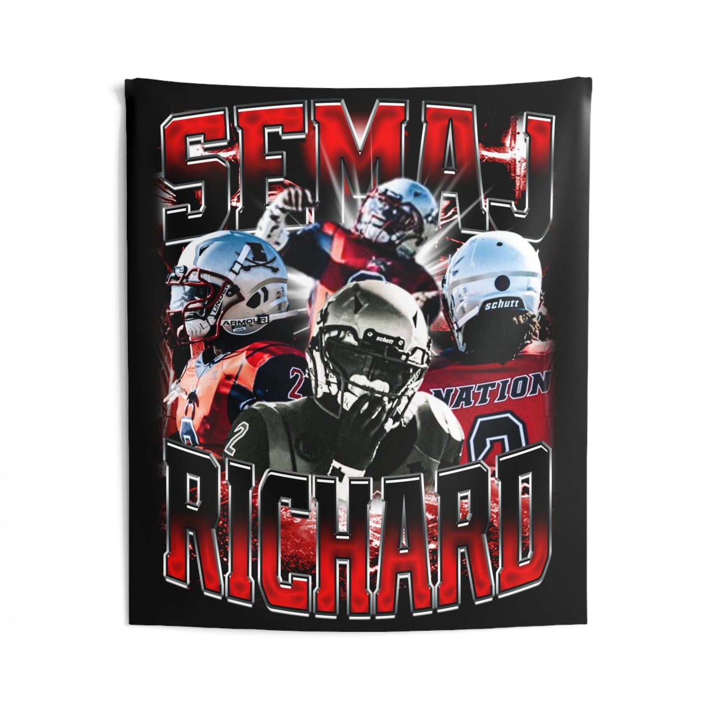 Semaj Richard Tapestry 50” x 60”