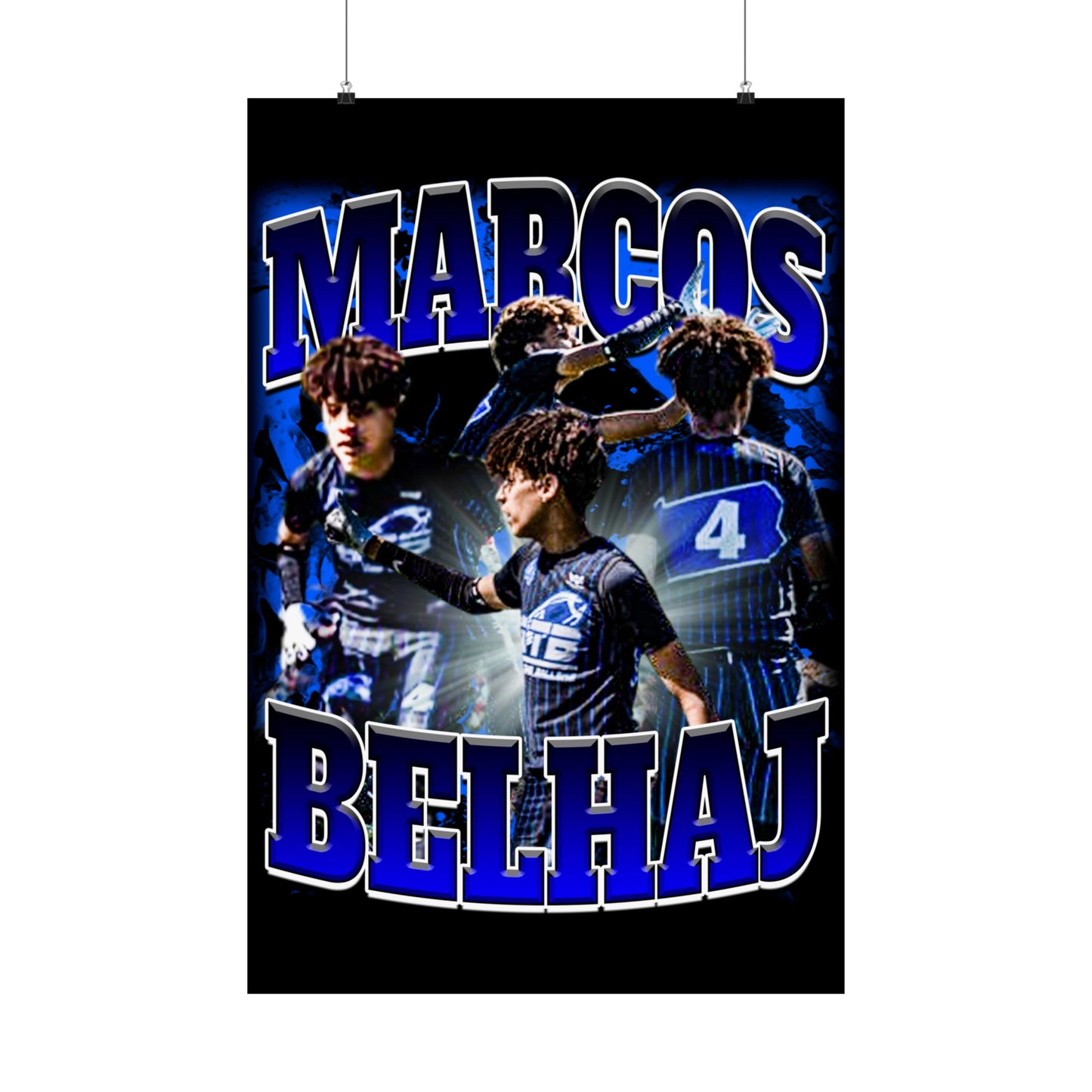 Marcos Belhaj Poster 24" x 36"
