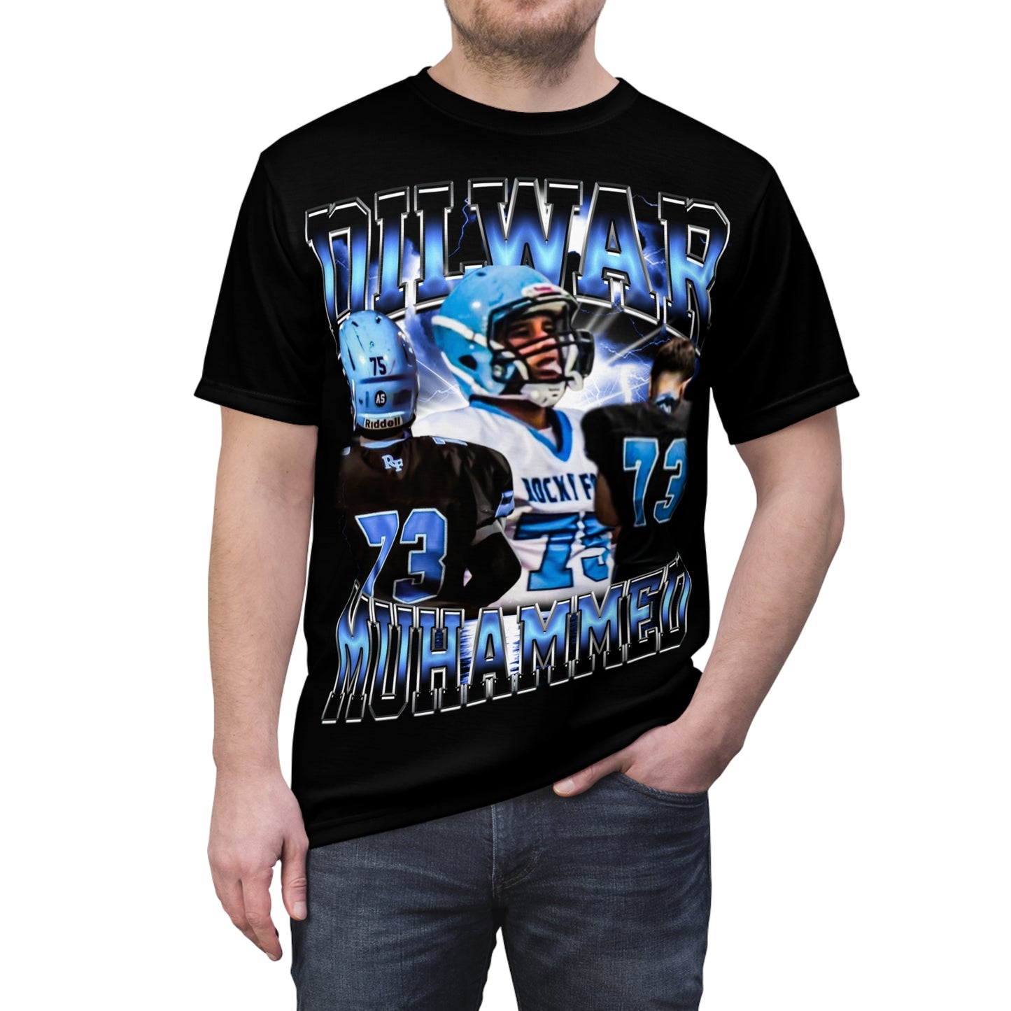 Dilwar Muhammed Vintage Full Print Tee