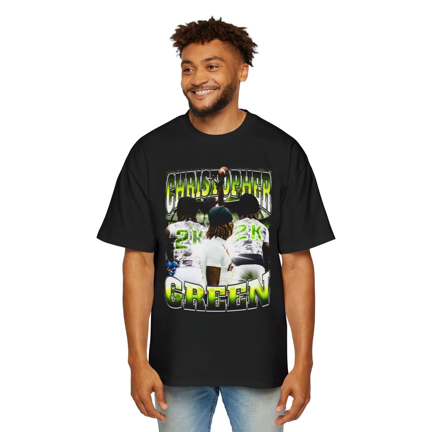 Christopher Green Oversized Retro Tee