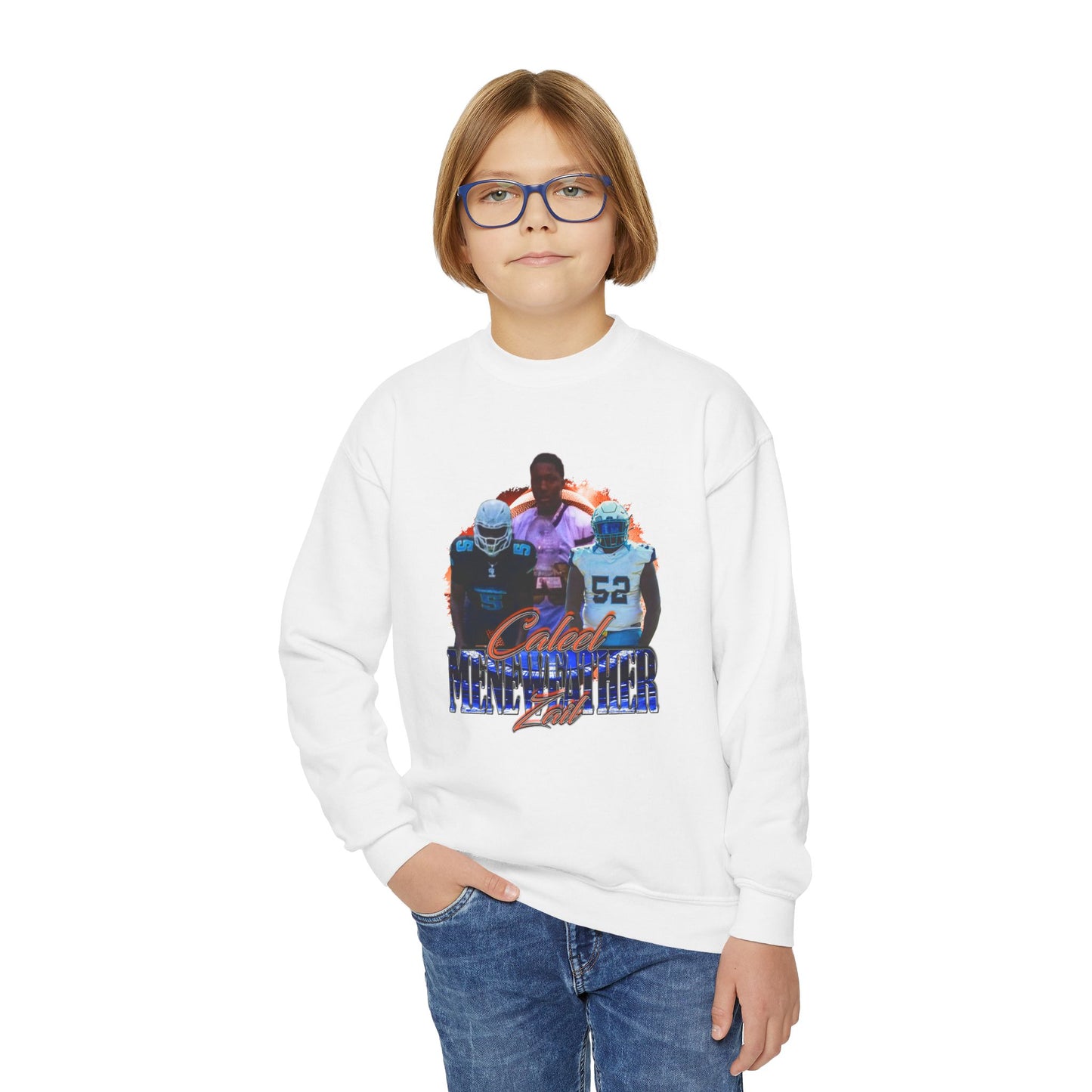 Caleel Meneweather Youth Crewneck Sweatshirt