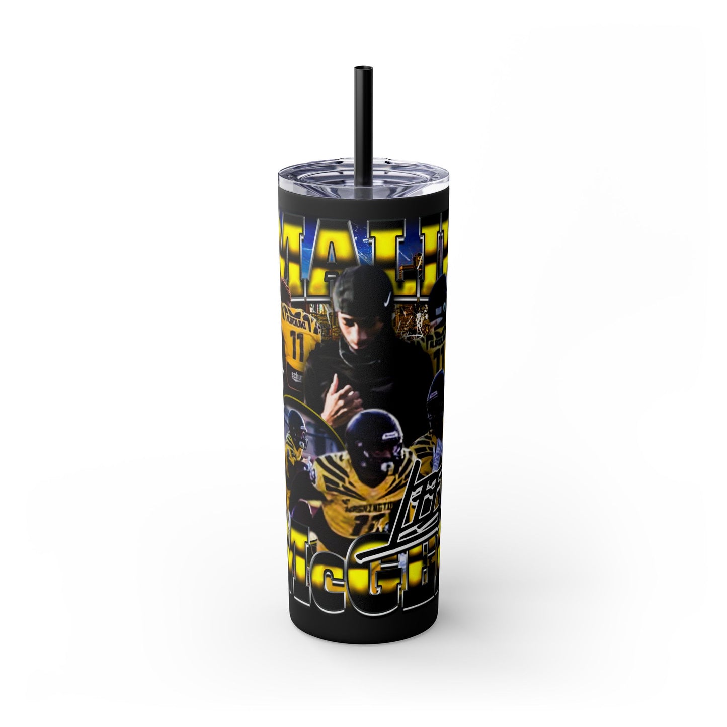 Malik Mcgee Stainless Steal Tumbler