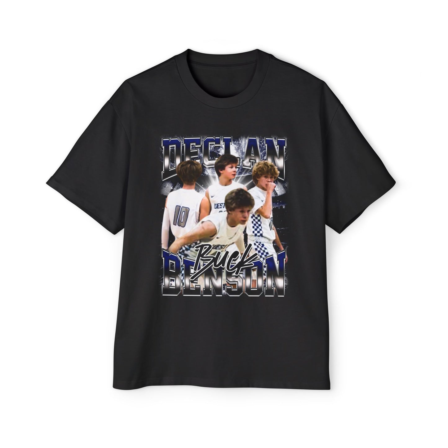 Declan Buck Benson Oversized Retro Tee