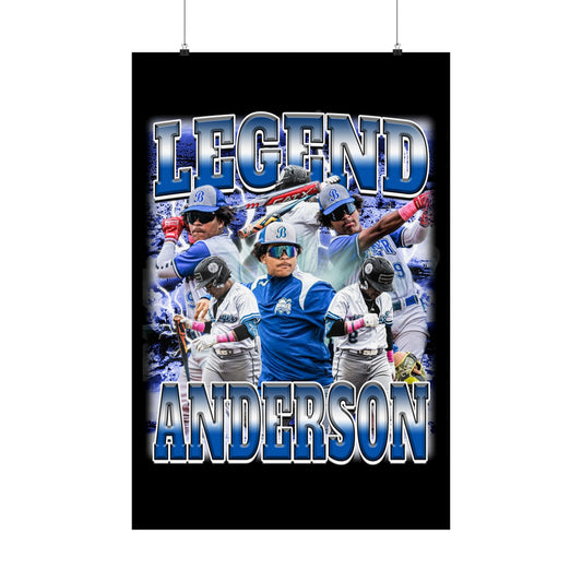 Legend Anderson Poster 24" x 36"