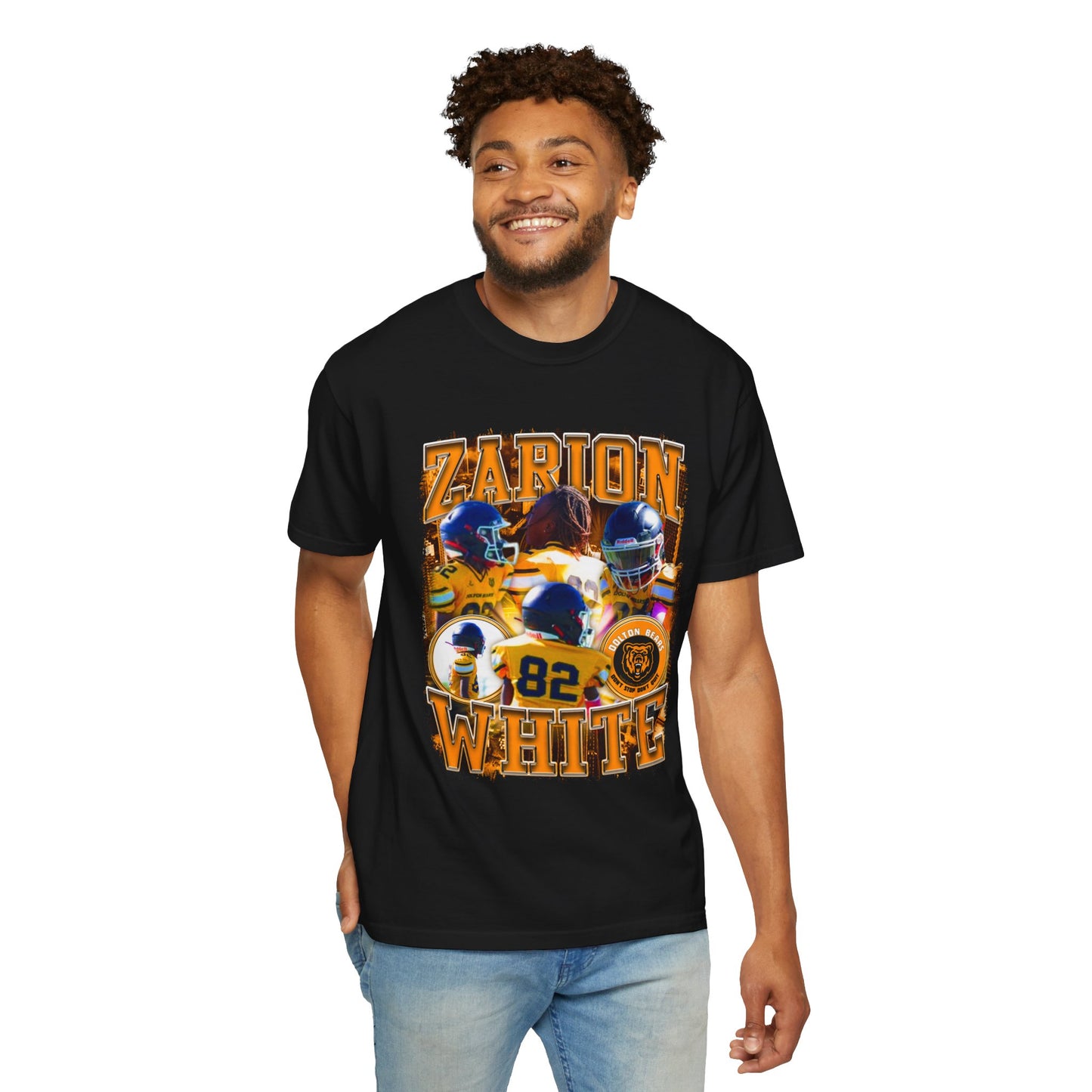 Zarion White Heavyweight Premium Tee