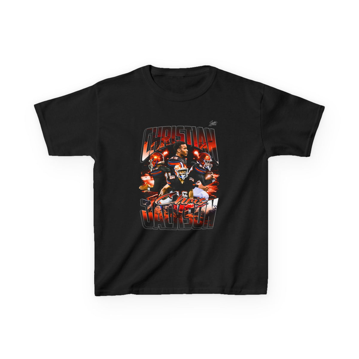 Christian Jackson Youth Heavy Cotton Tee