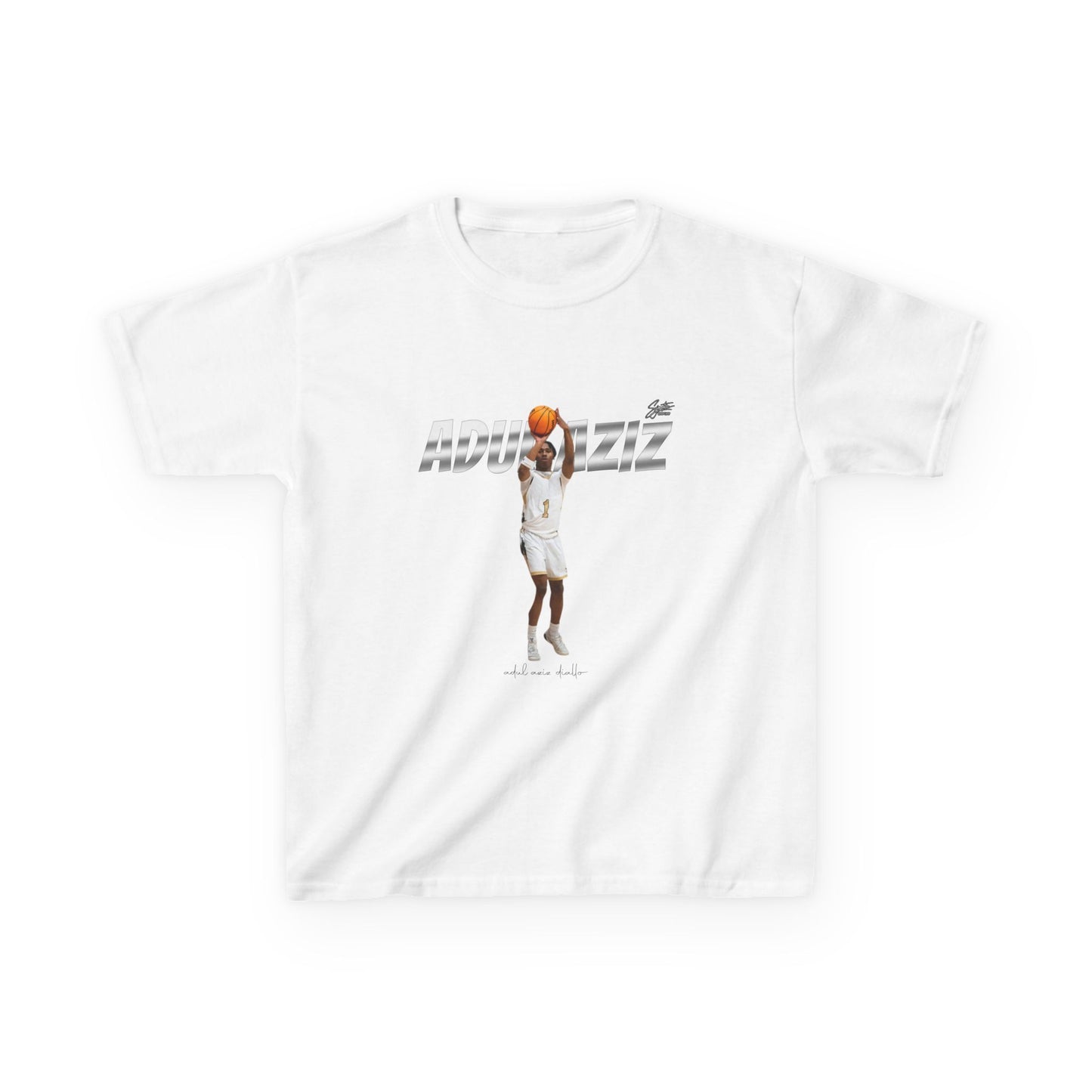 Adul Aziz Diallo Youth Heavy Cotton Tee