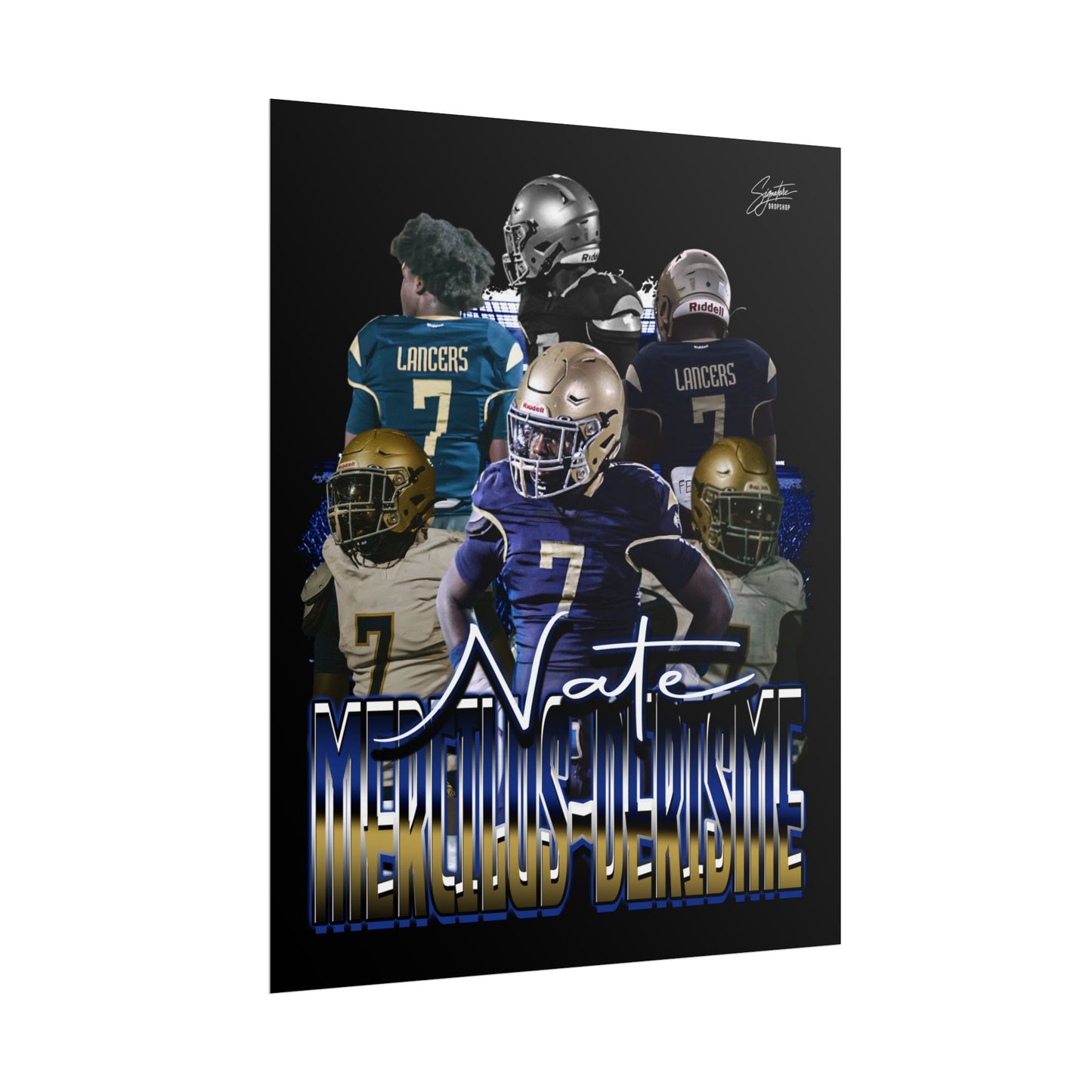 Nate Mercilus-Derisme Poster