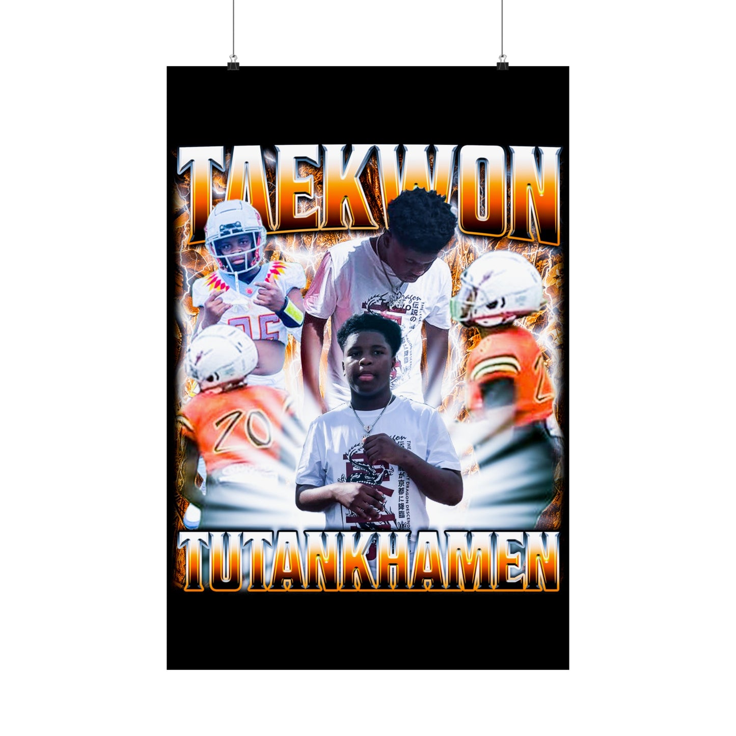 Taekwon Tutankhamen Poster 24" x 36"