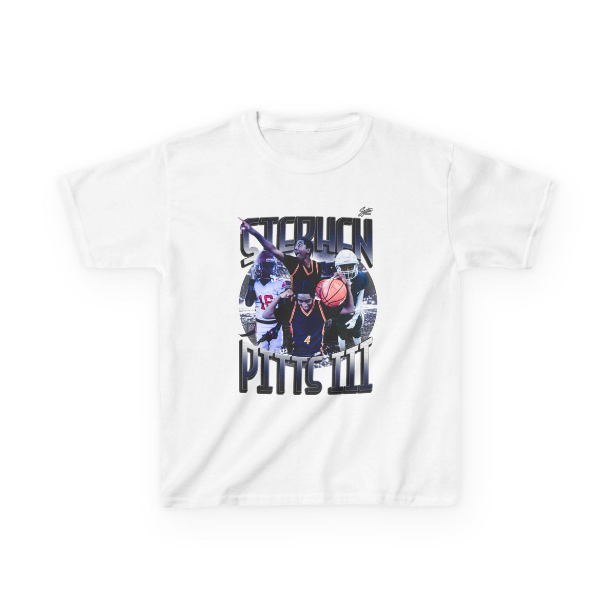 Stephen Pitts lll Youth Heavy Cotton Tee