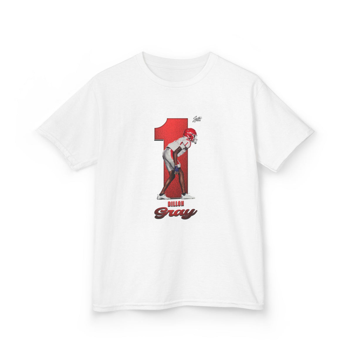 Dillon Gray Youth Heavy Cotton Tee