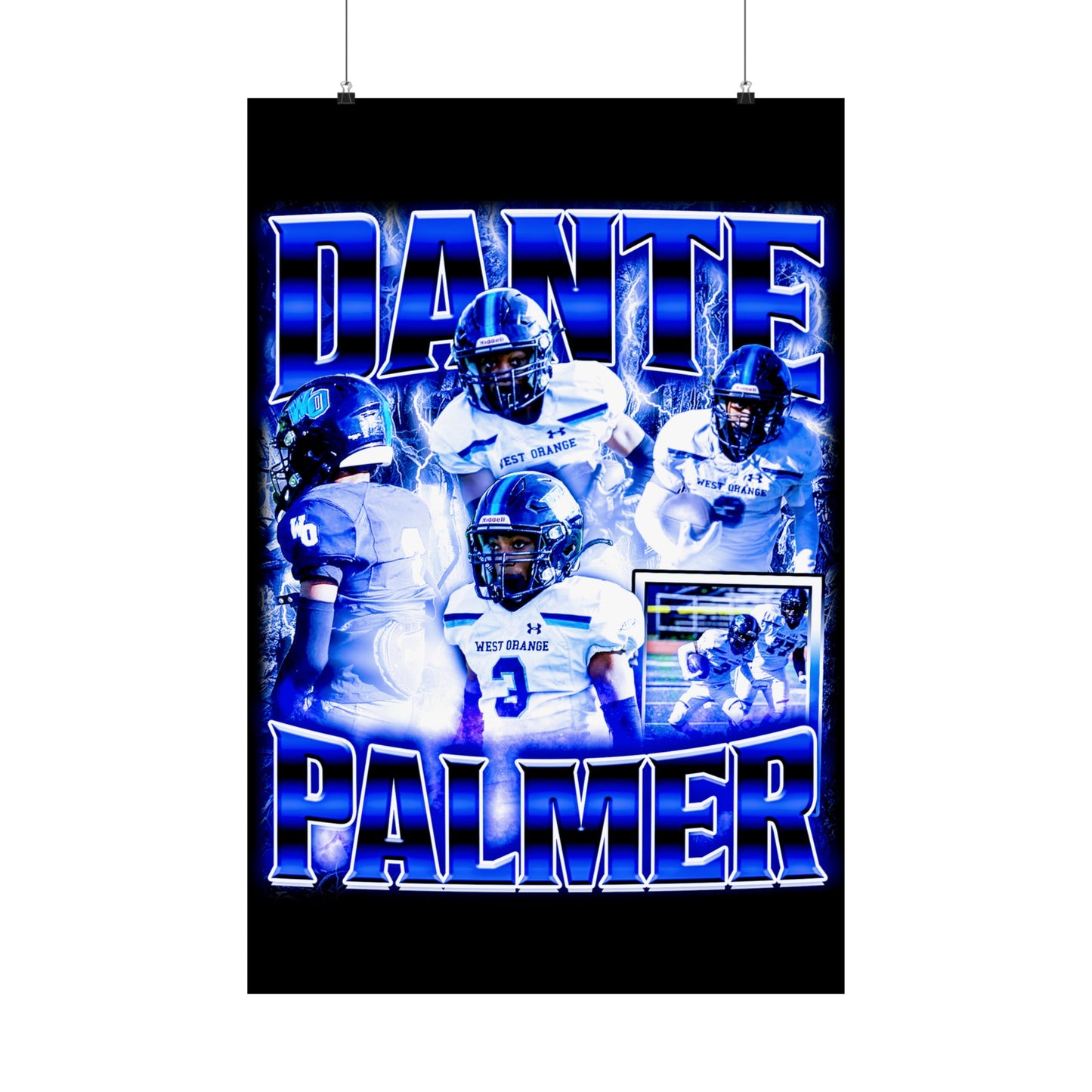 Dante Palmer Poster 24" X 36"