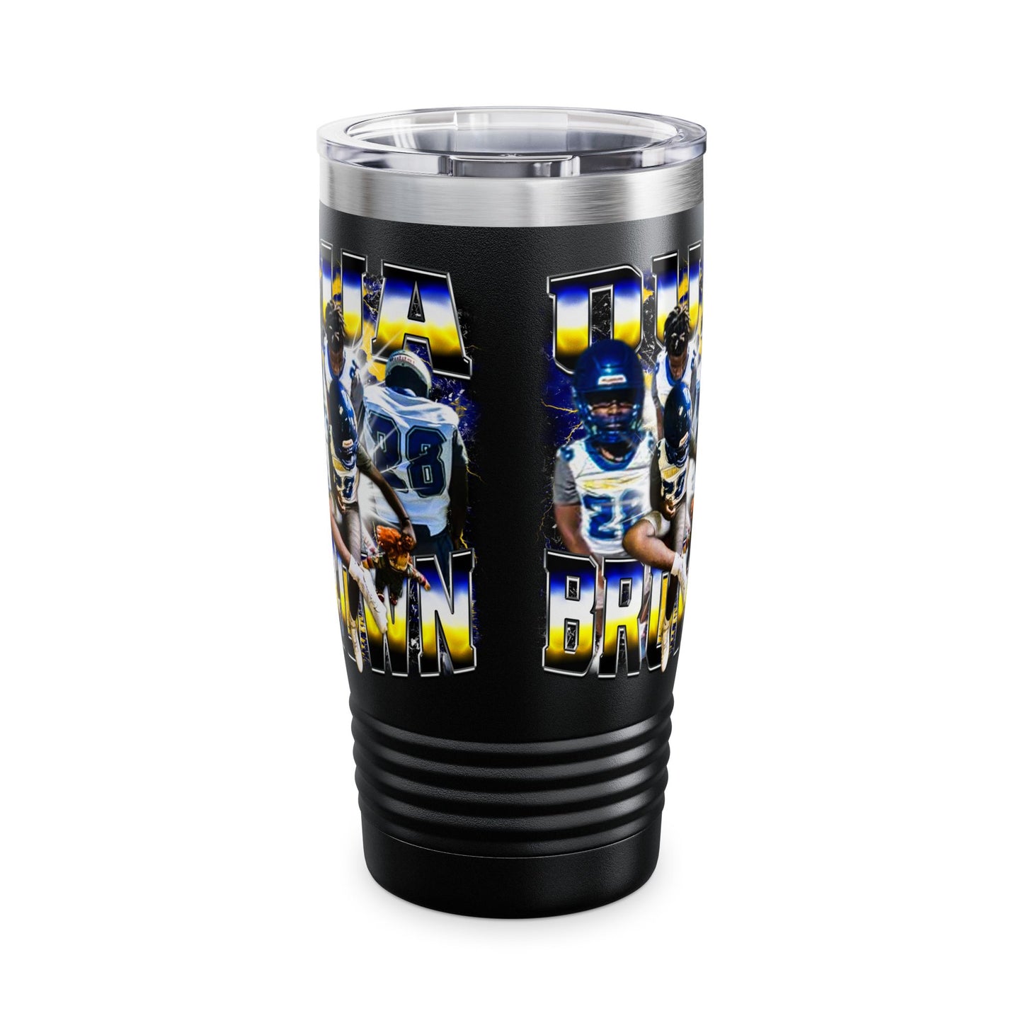 Qua Brown Stainless Steal Tumble