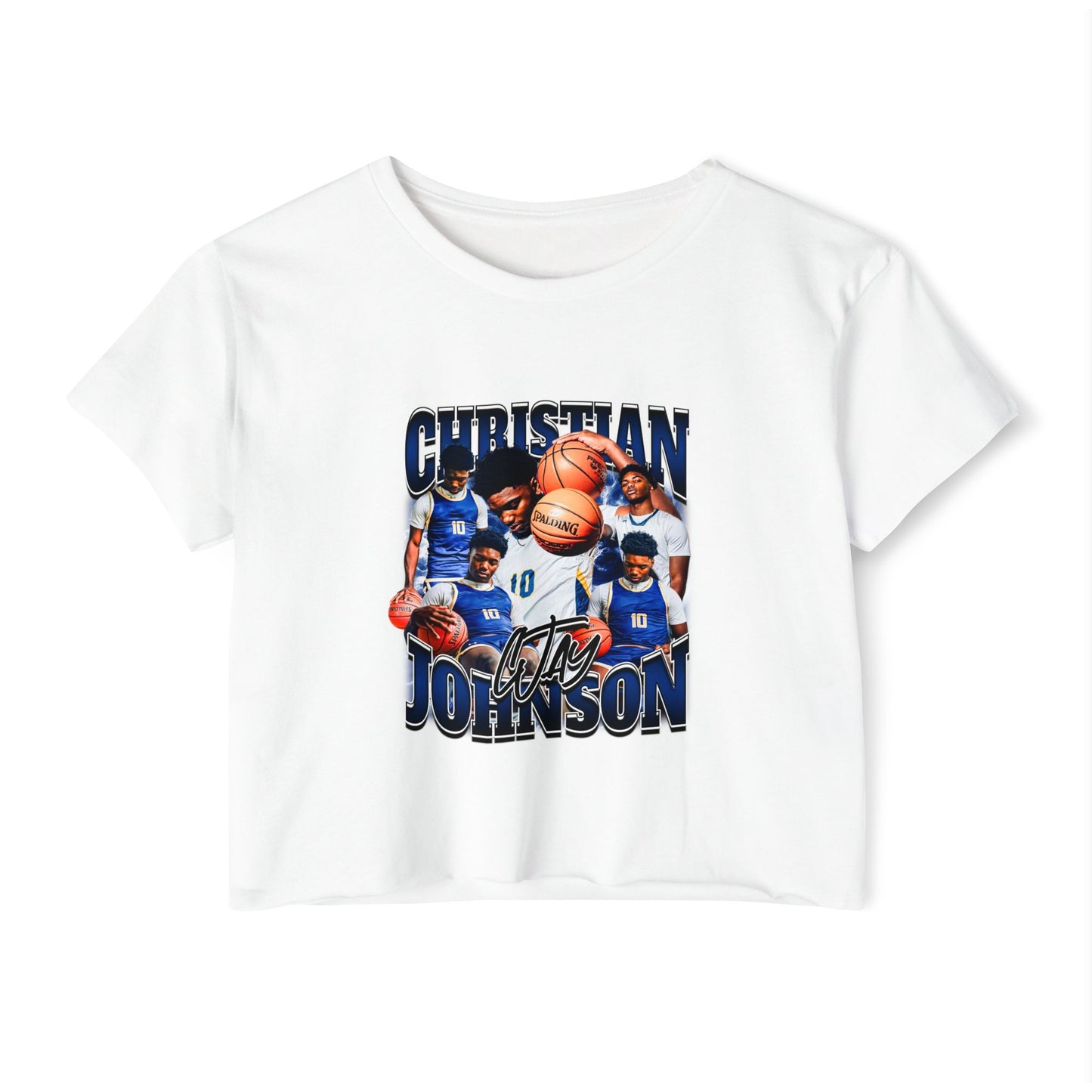 CHRISTIAN JOHNSON Crop Top