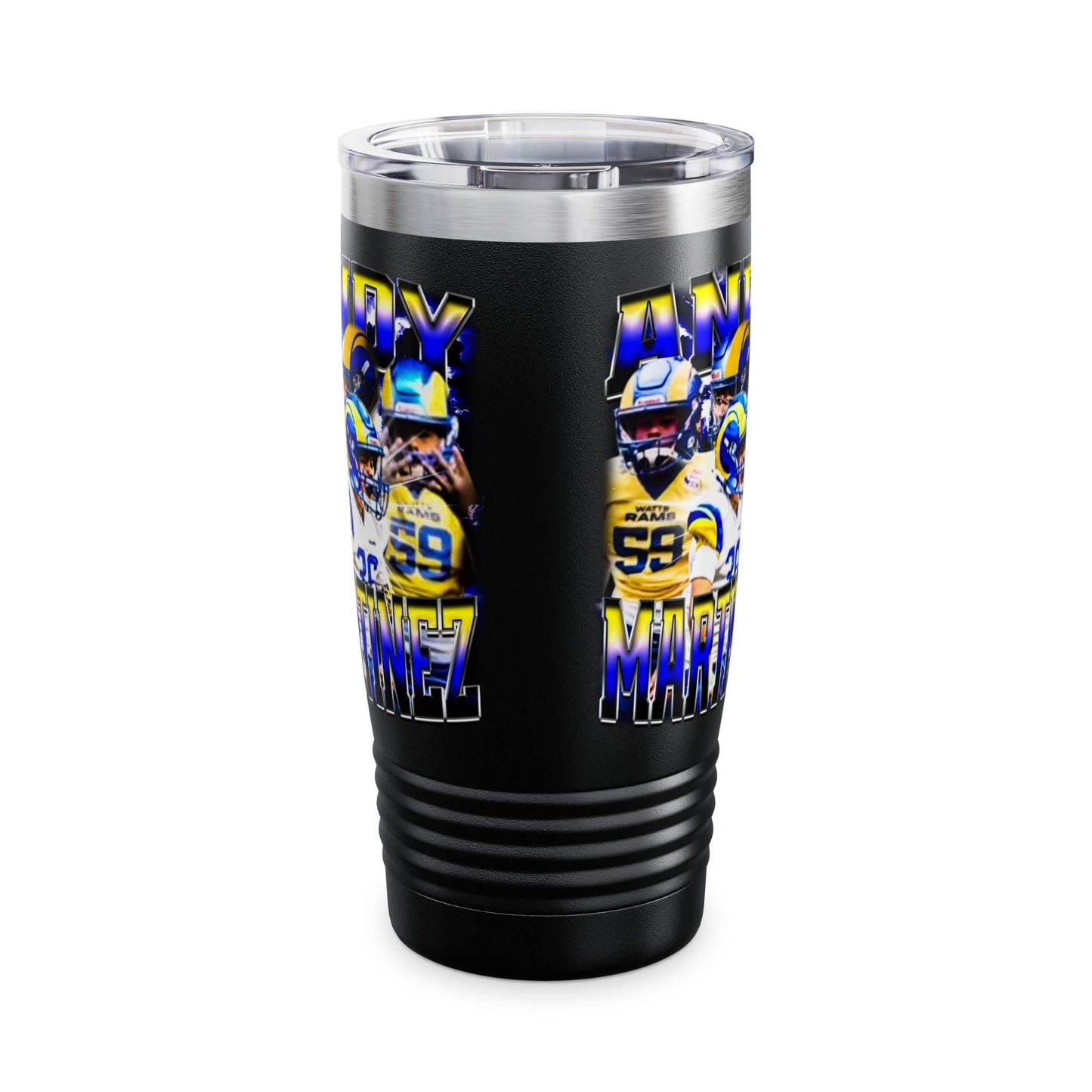 Andy Martinez Stainless Steal Tumbler