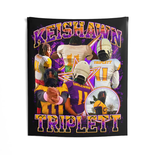 Keishawn Triplett Tapestry 50” x 60”