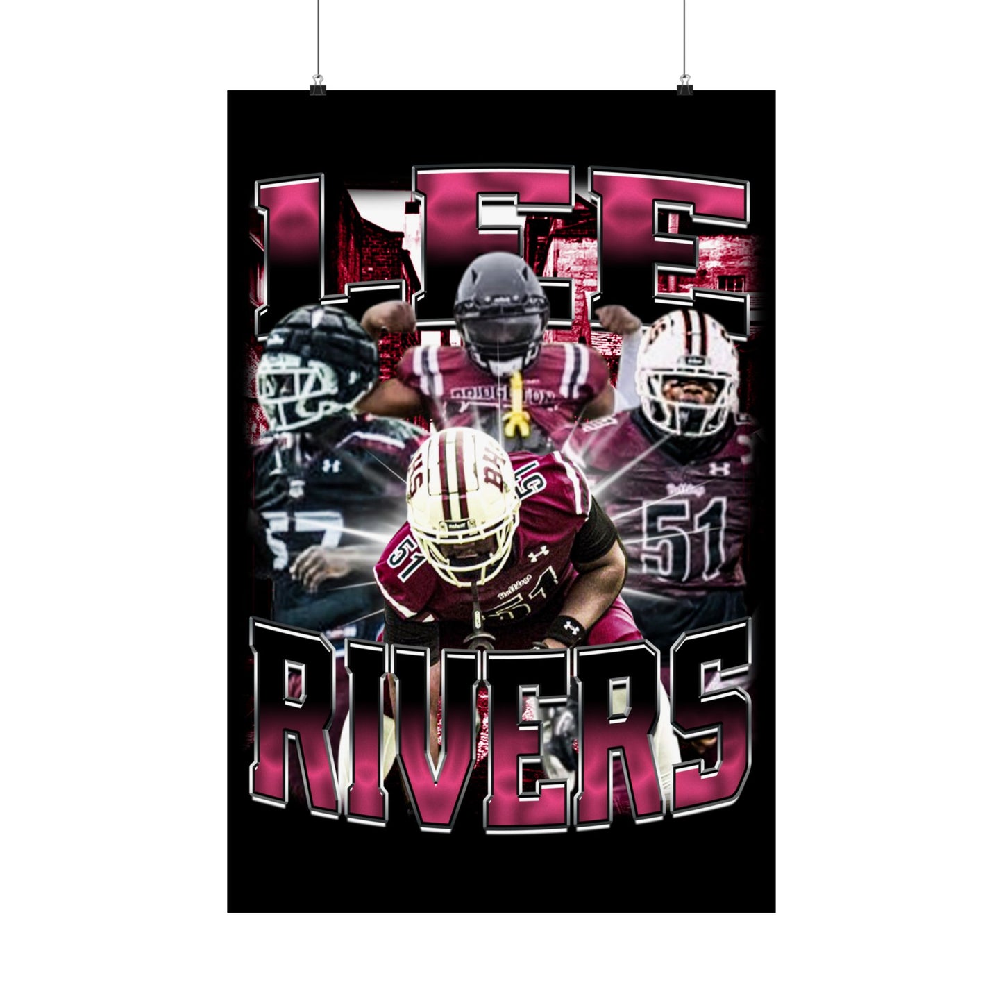 Lee Rivers Poster 24" x 36"