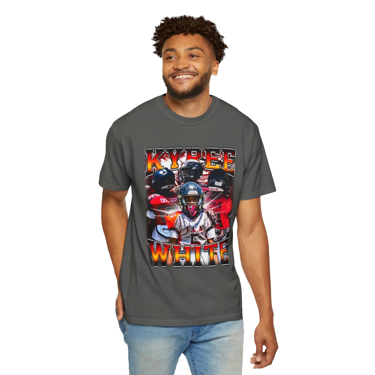 Kyree White Heavyweight Premium Tee