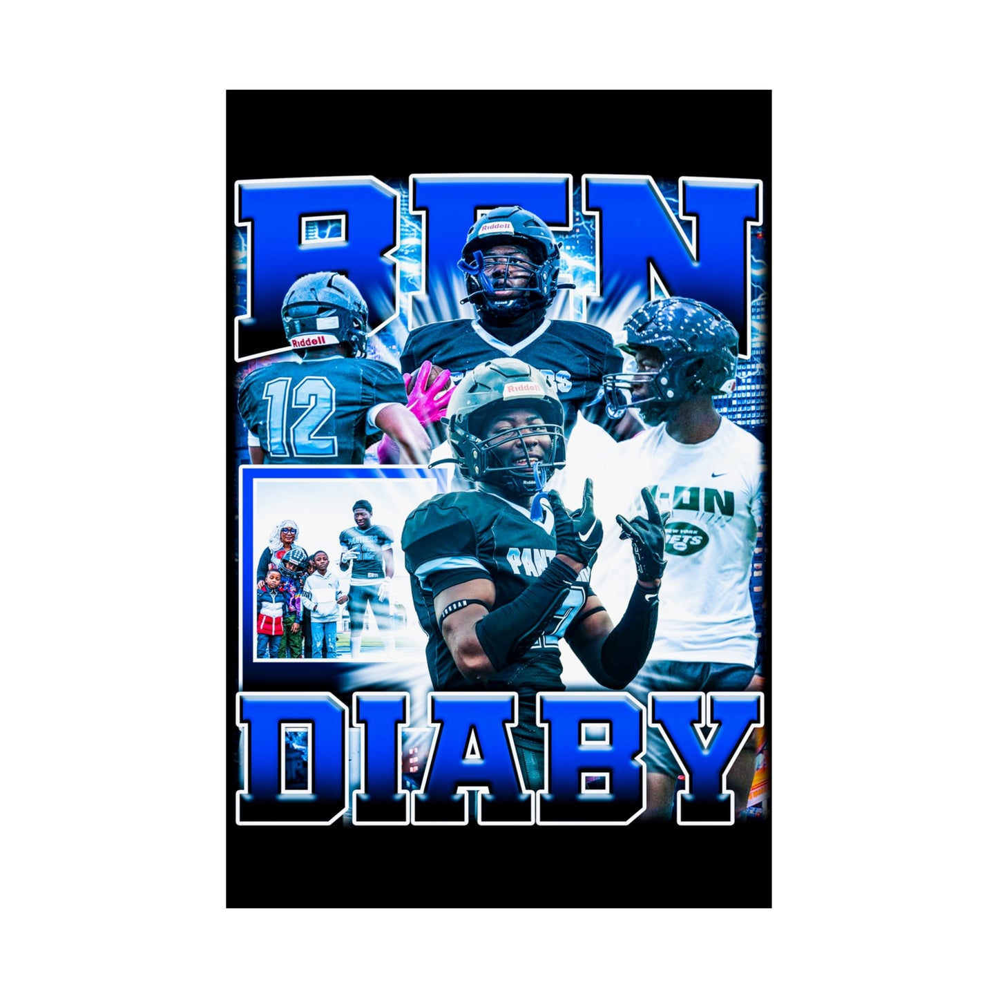 Ben Diaby Poster 24" x 36"