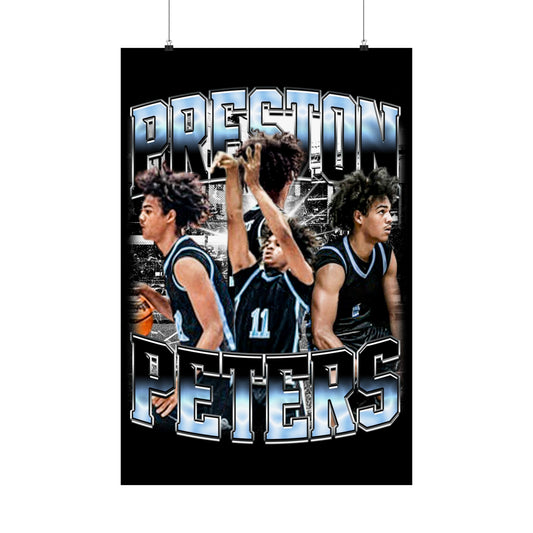 Preston Peters Poster 24" x 36"