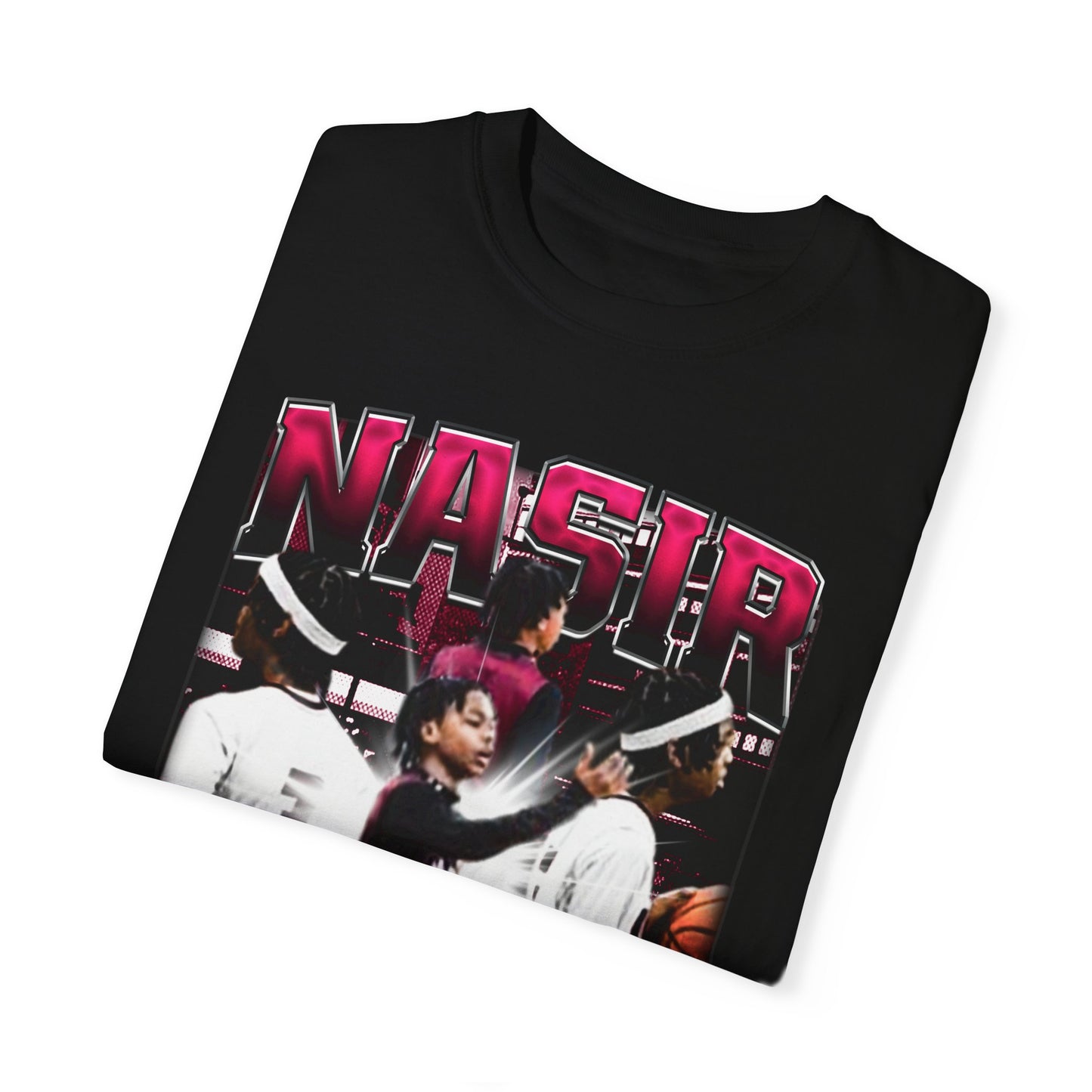 Nasir White Heavy Cotton Tee