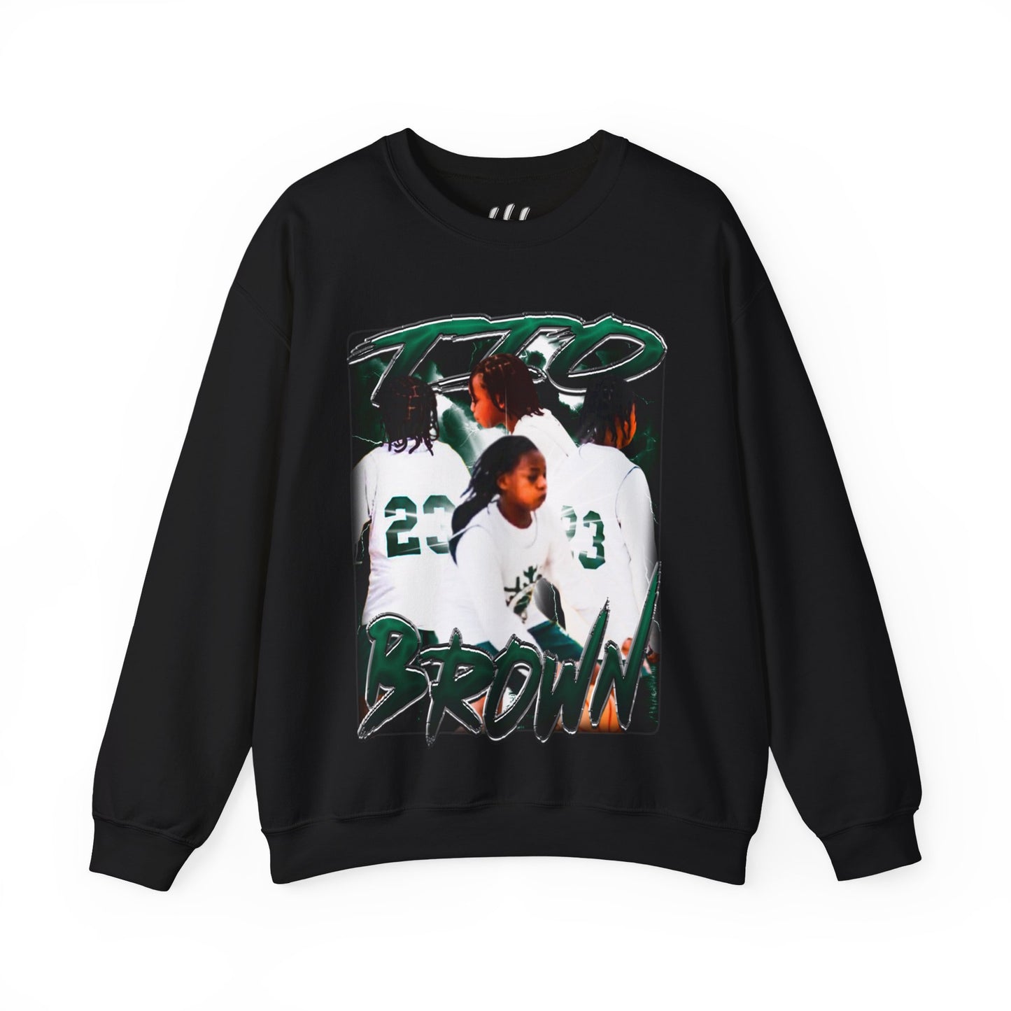 Tio Brown Crewneck Sweatshirt