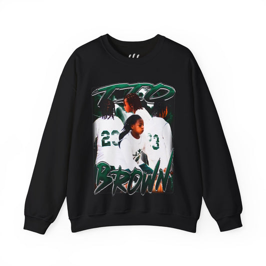 Tio Brown Crewneck Sweatshirt