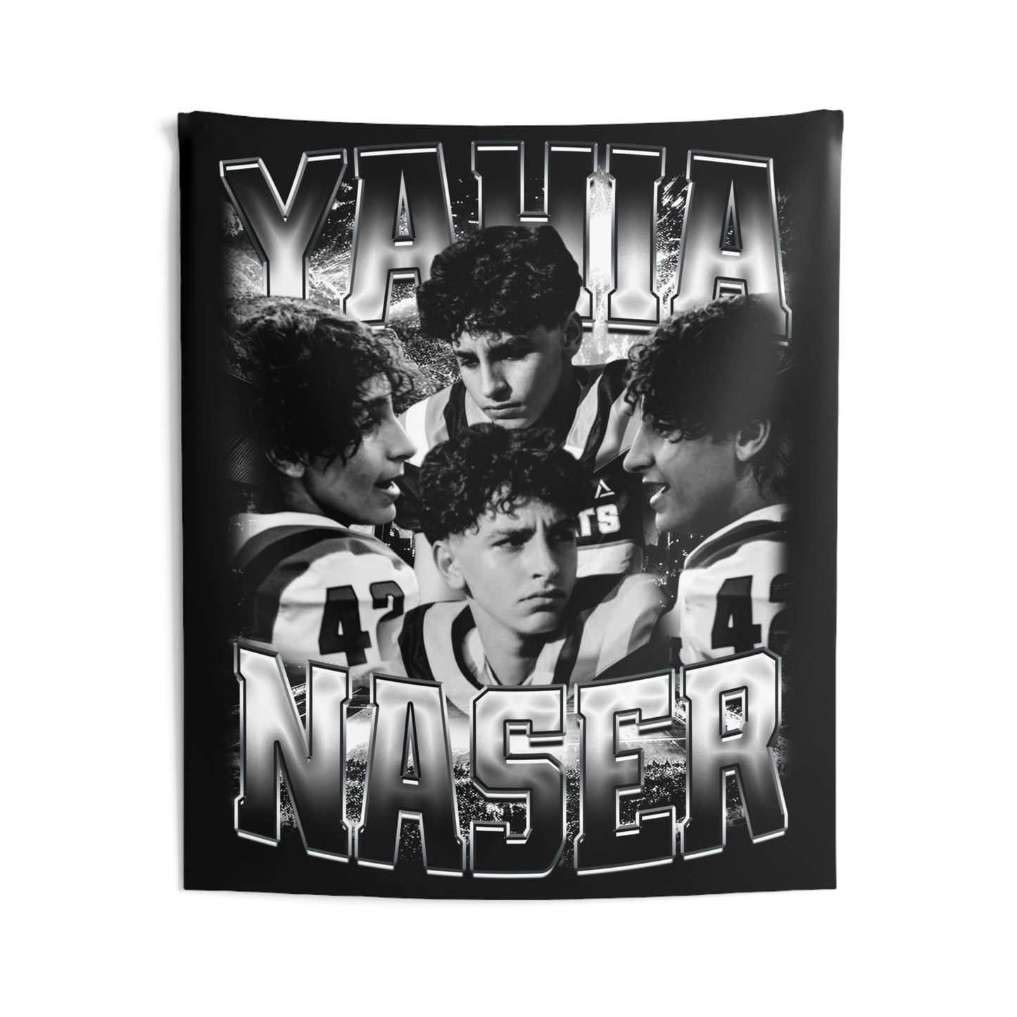 Yahia Naser Tapestry 50” x 60”