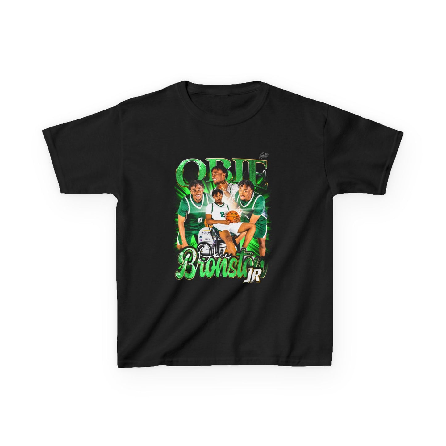 Obie Bronston Jr Youth Heavy Cotton Tee