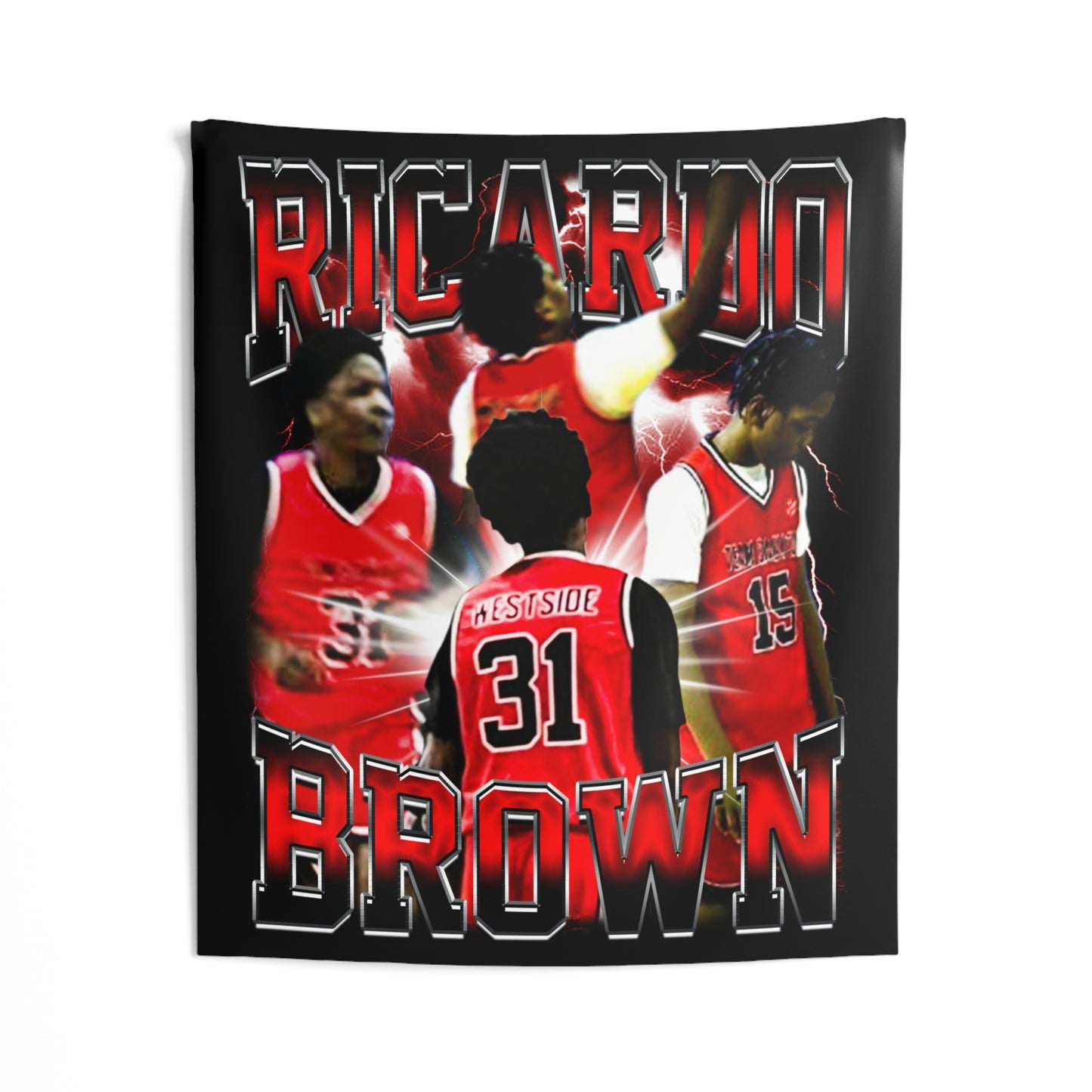 Ricardo Brown Tapestry 50” x 60”