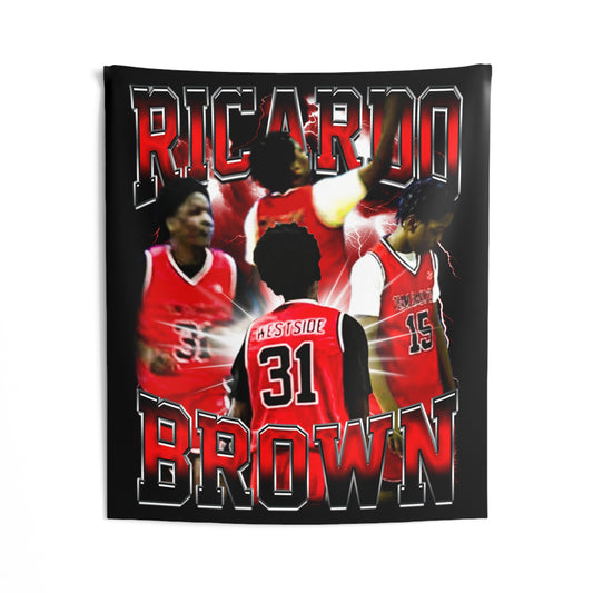 Ricardo Brown Tapestry 50” x 60”