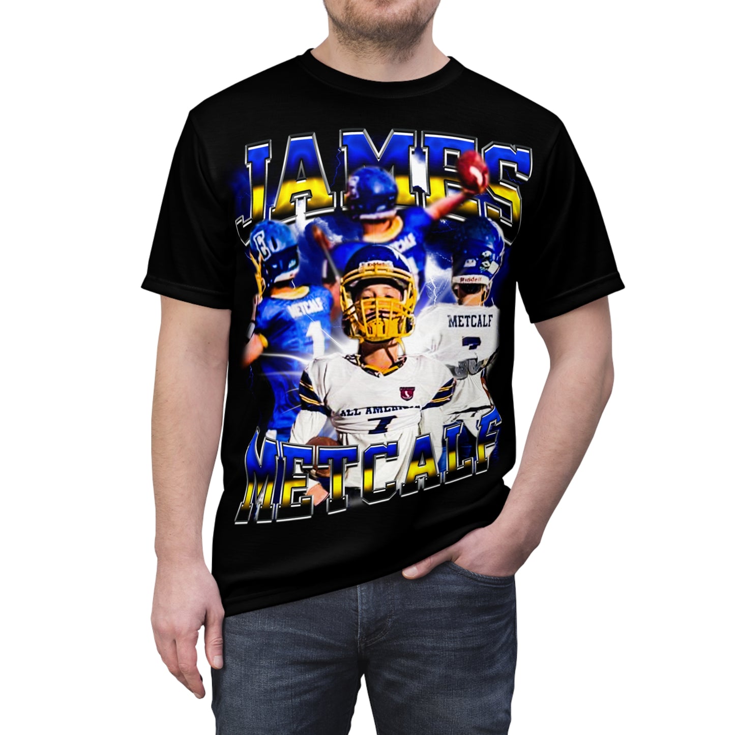 James Metcalf Vintage Full Print Tee