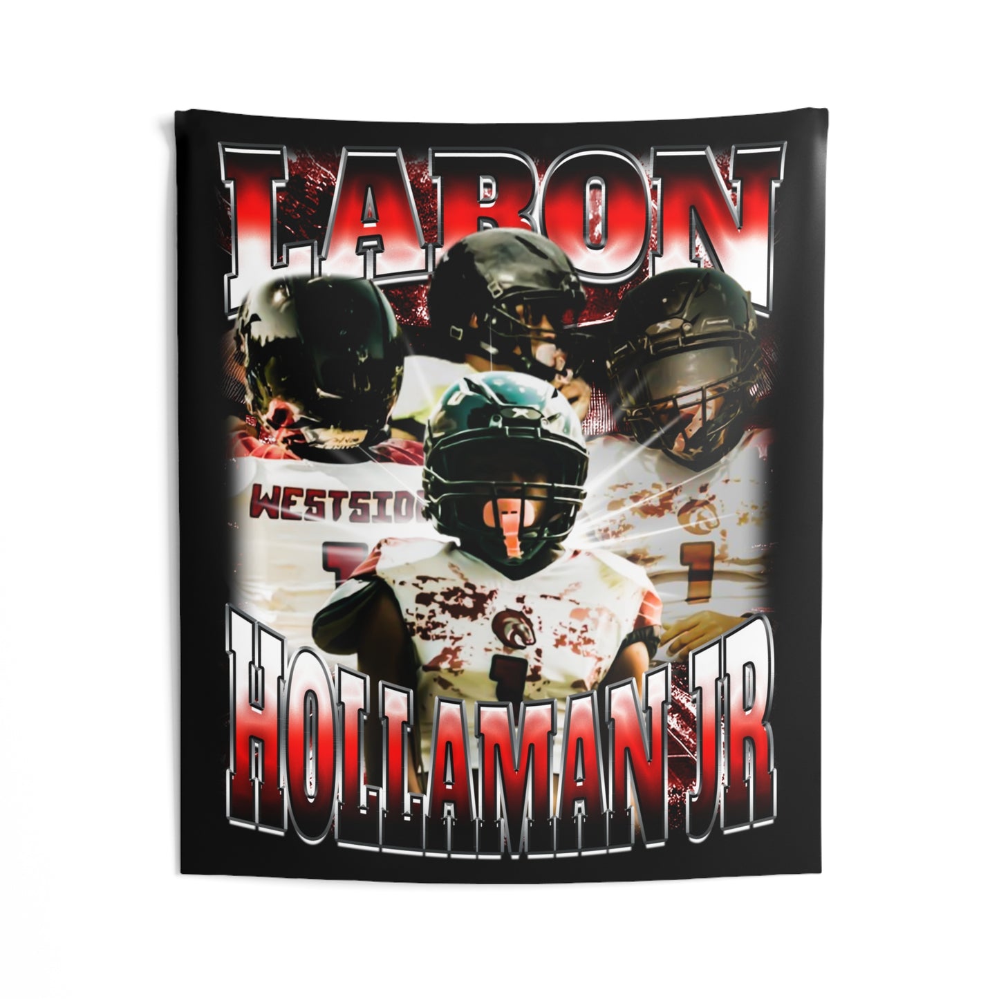 Laron Hollaman Jr Tapestry 50” x 60”