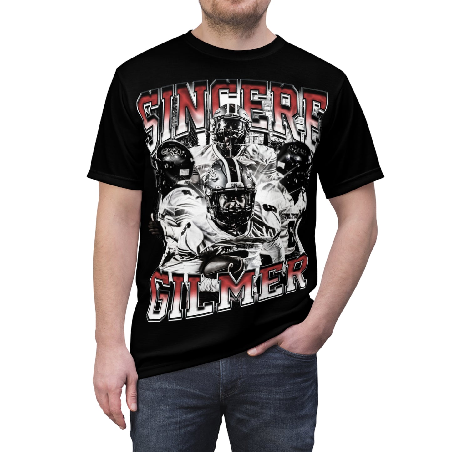Sincere Gilmer Vintage Full Print Tee