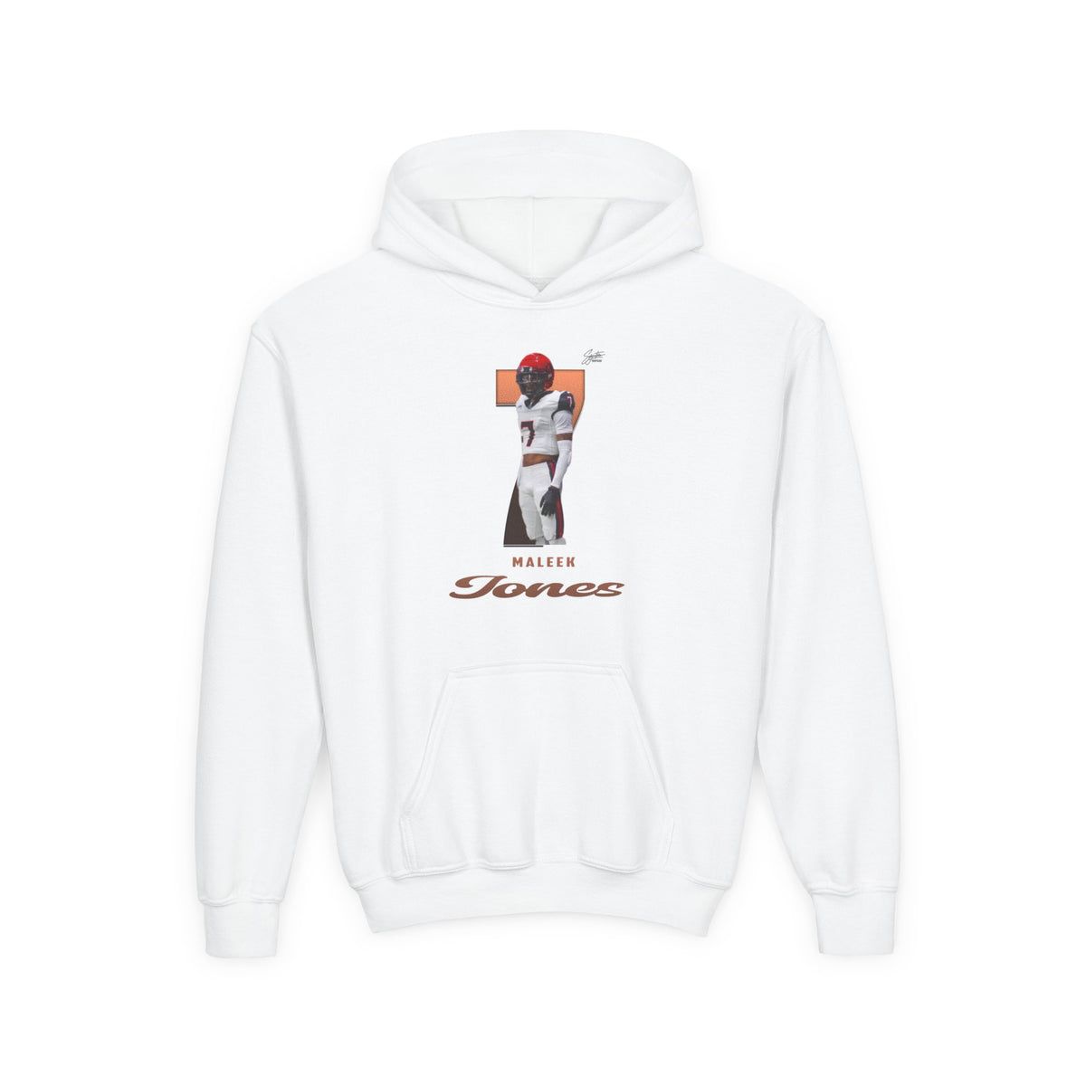 Maleek jones Youth Hoodie