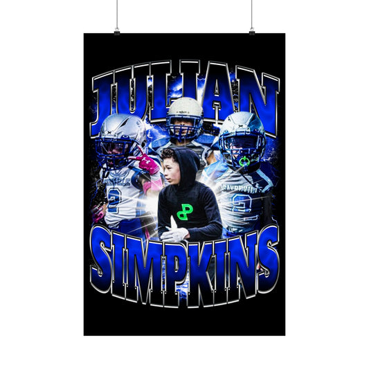 Julian Simpkis Poster 24" x 36"