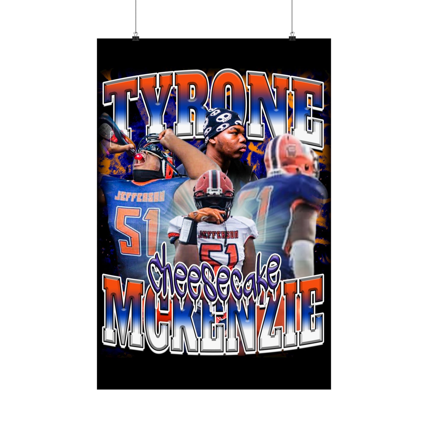 Tyrone Mckenzie Poster 24" x 36"