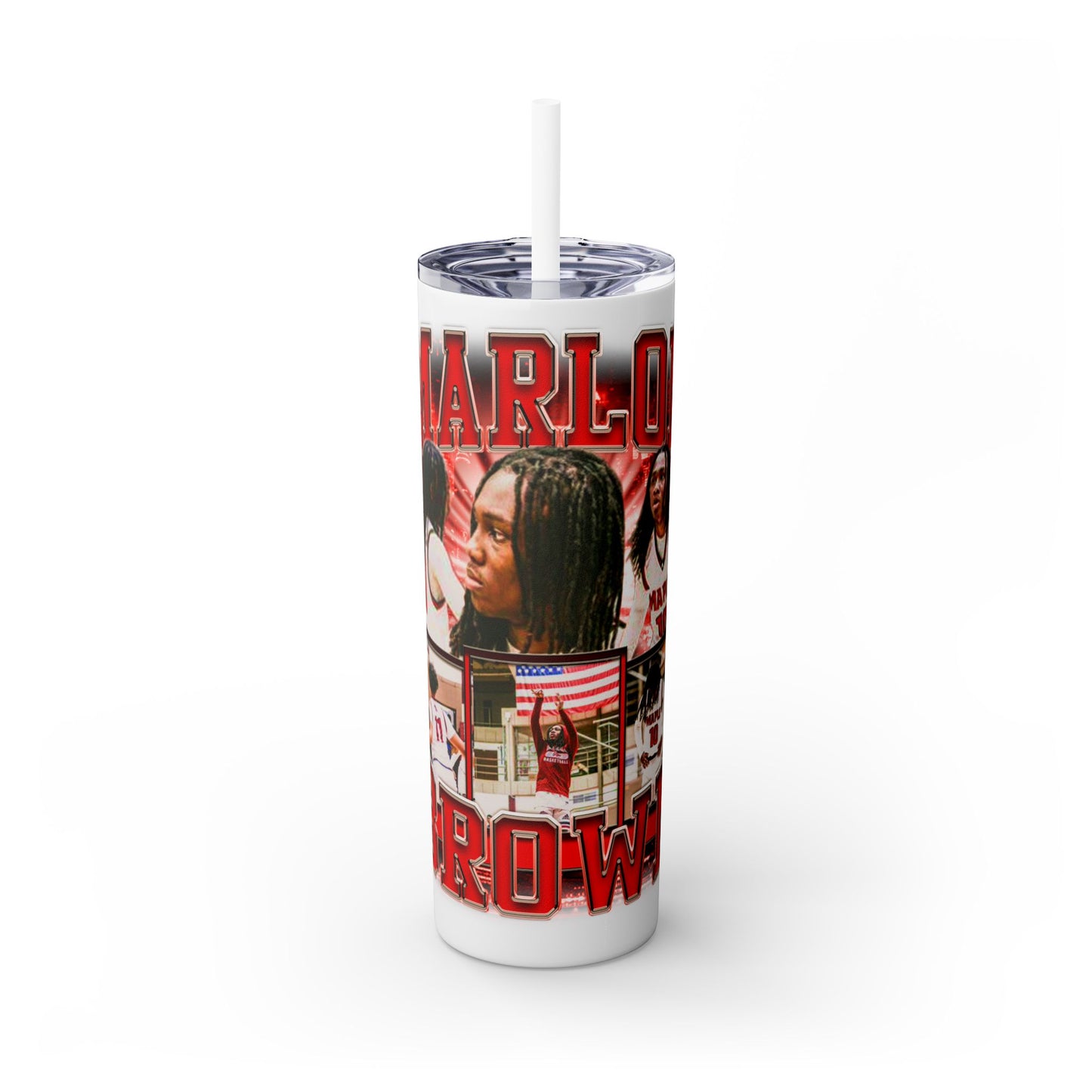Marlon Brown Stainless Steal Tumbler