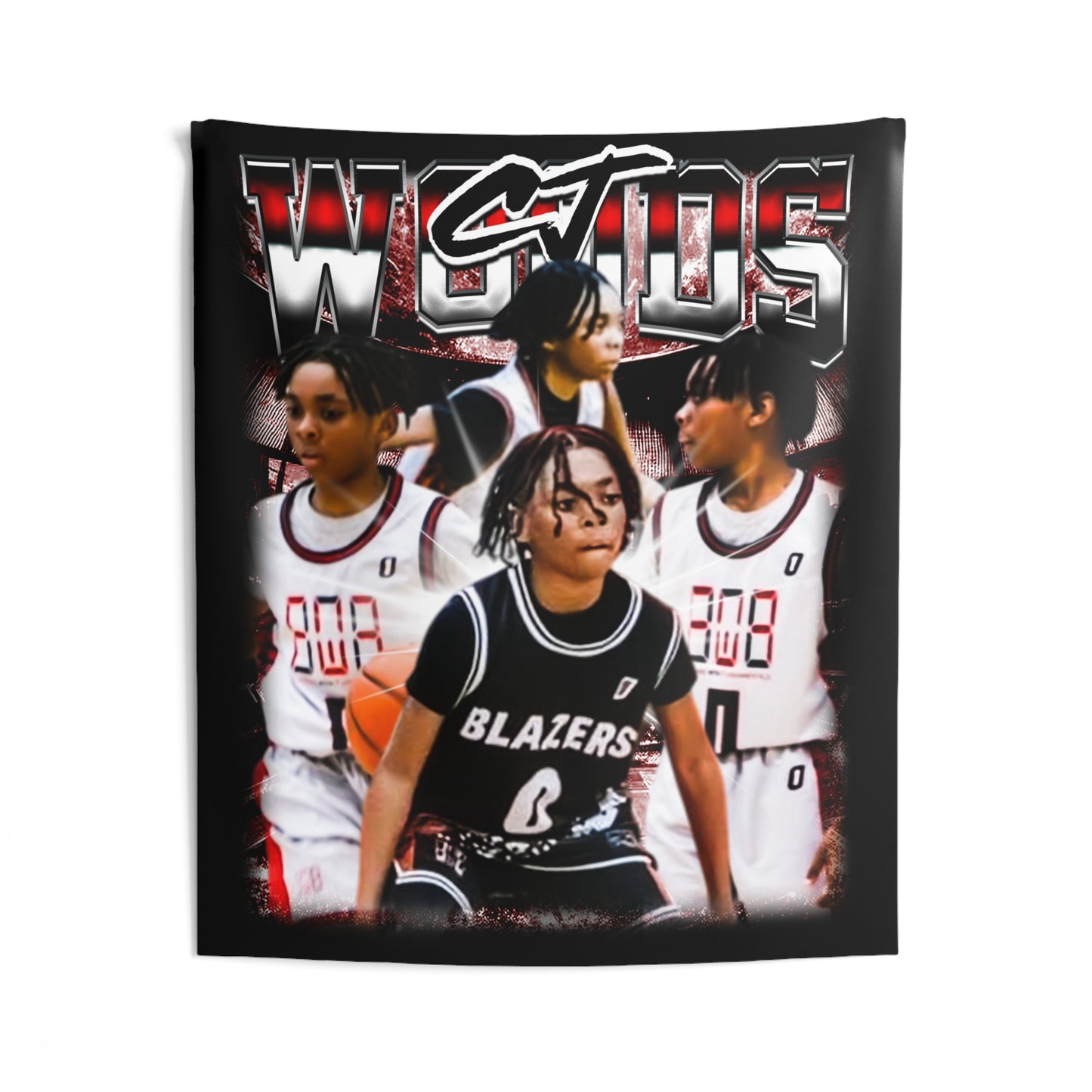 Cj Woods Tapestry 50” x 60”