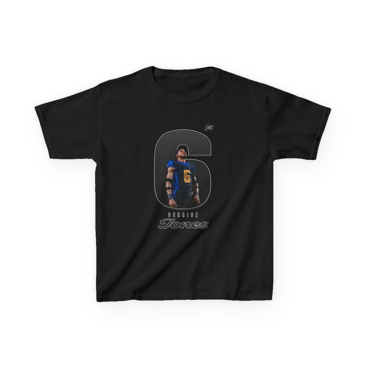Derrick Jones Youth Heavy Cotton Tee