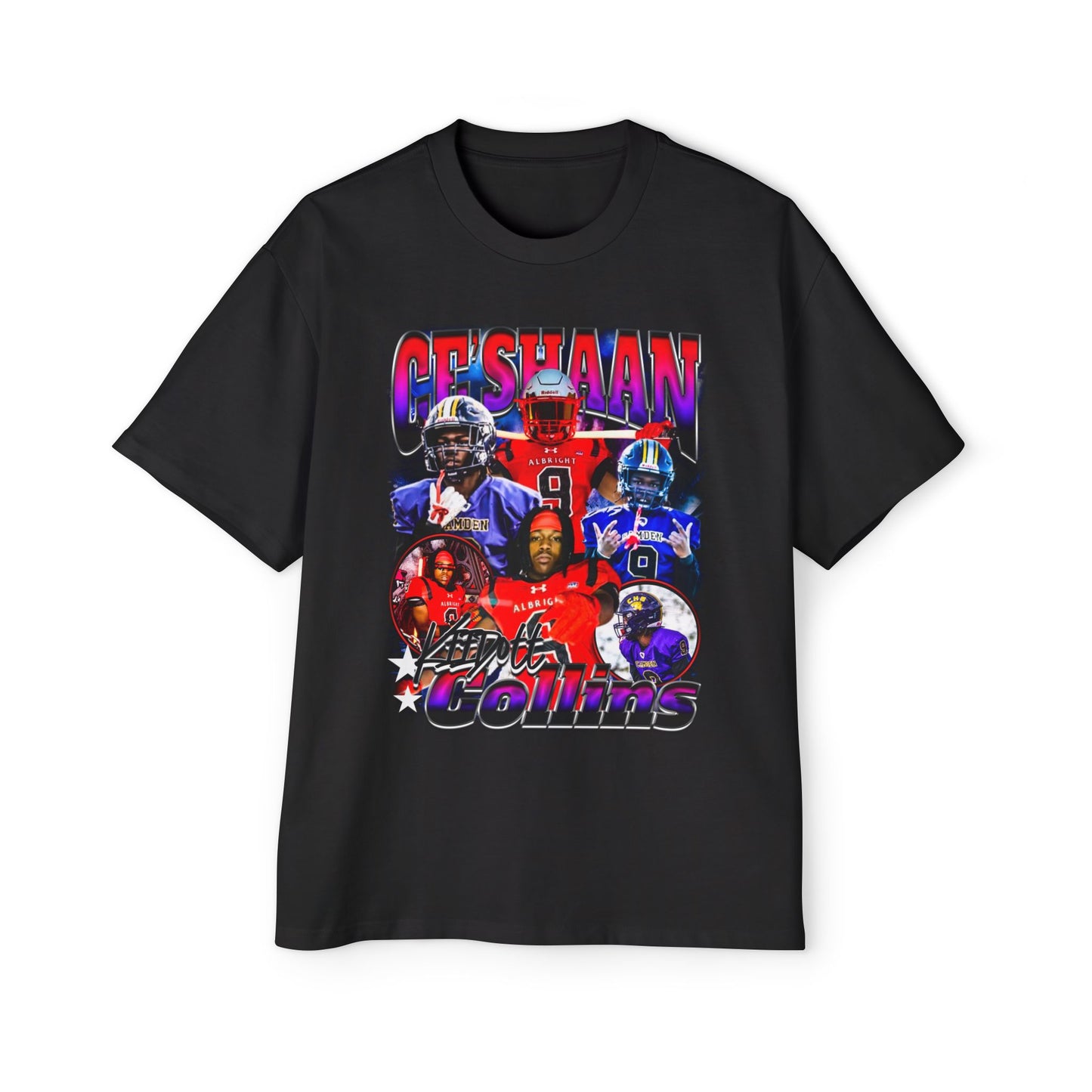Ce’shaan Collins Oversized Retro Tee